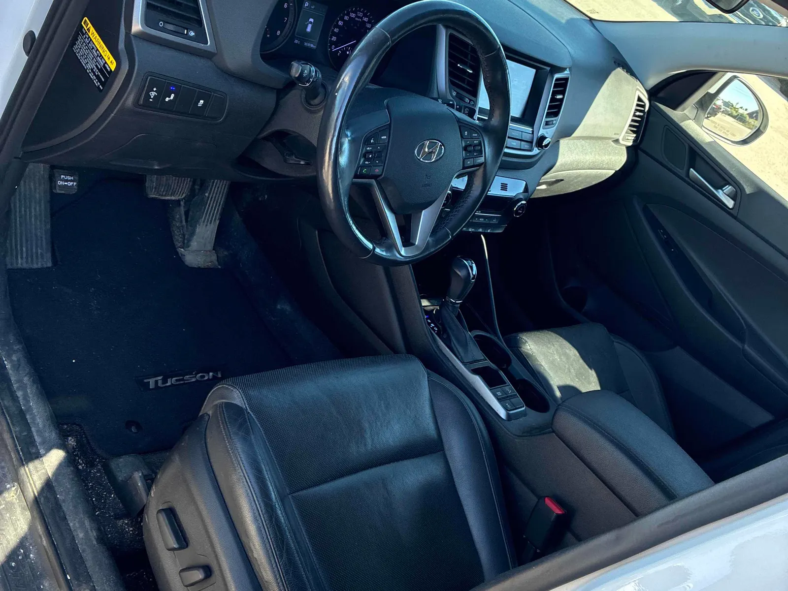 Interior driver side