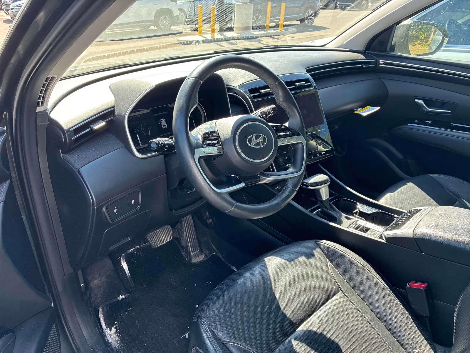 Interior driver side