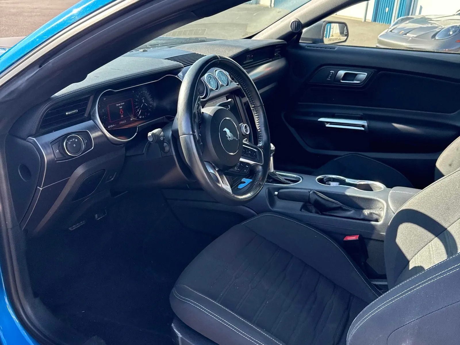Interior driver side