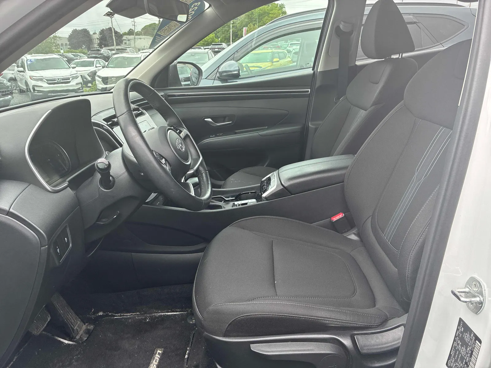 Interior driver side