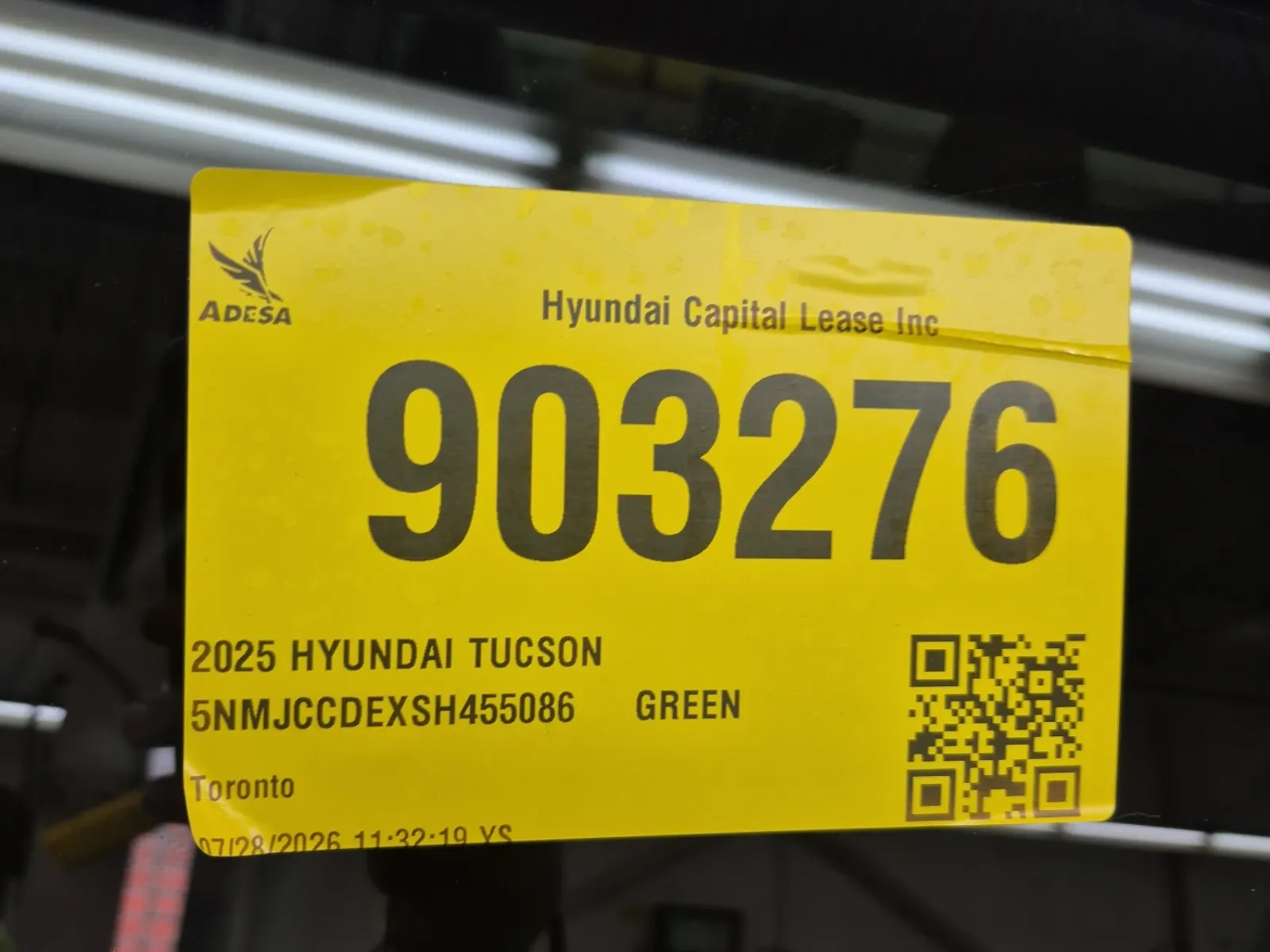 Inventory Label Photo