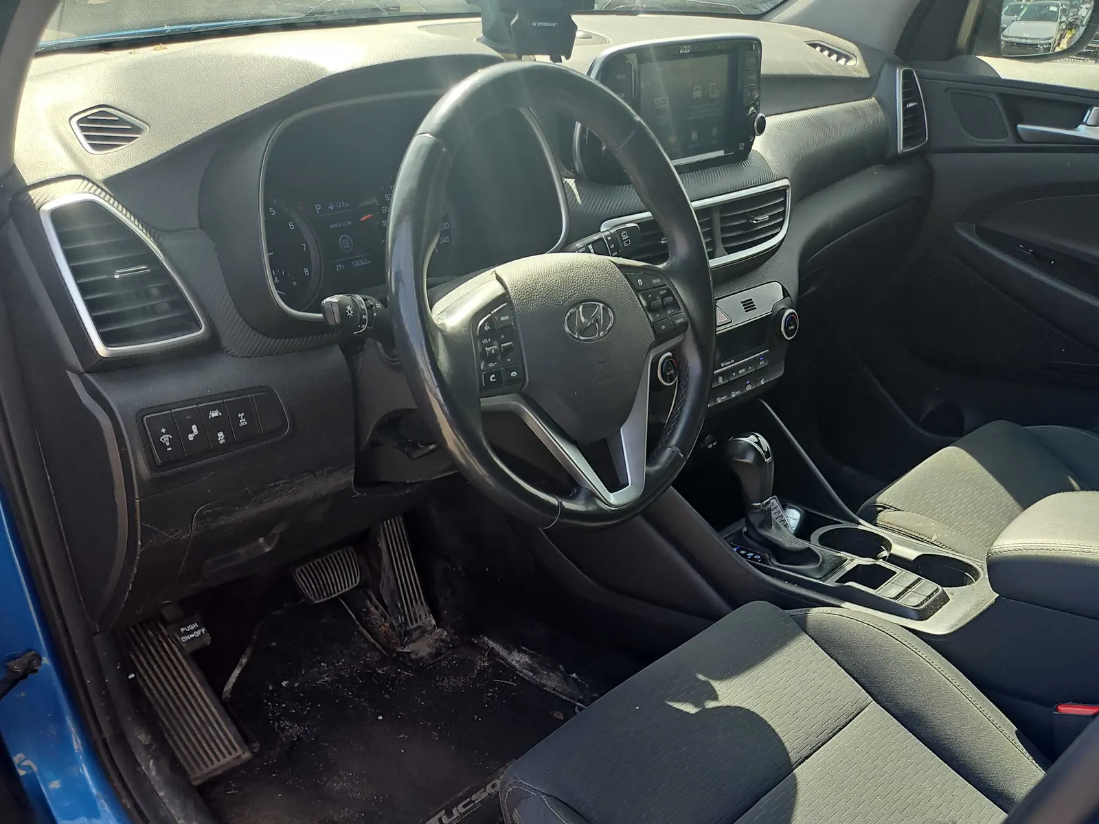 Interior driver side