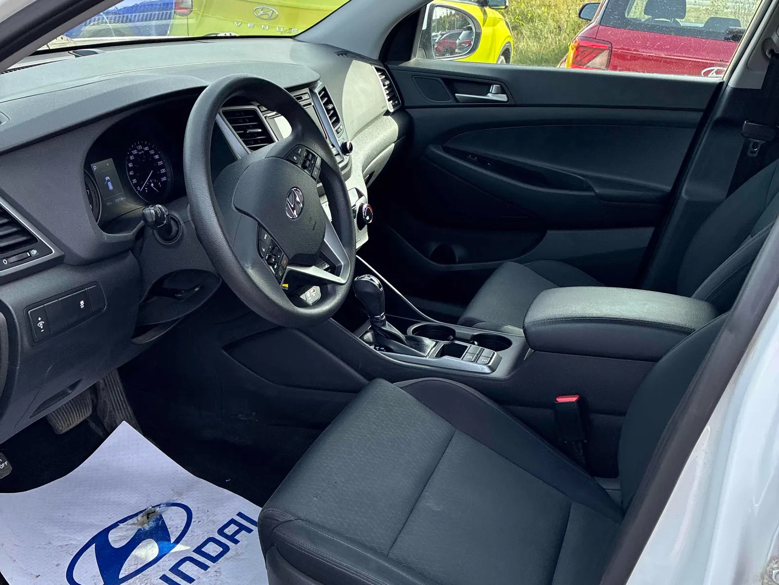 Interior driver side