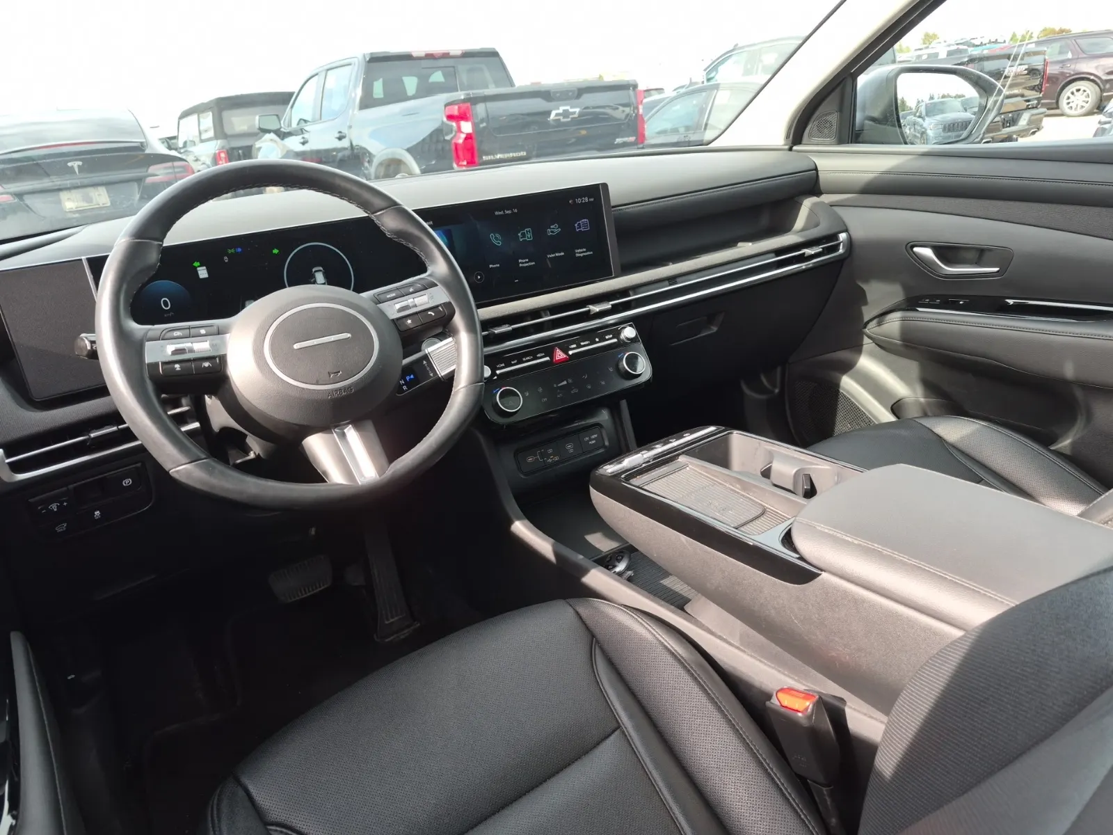 Interior driver side