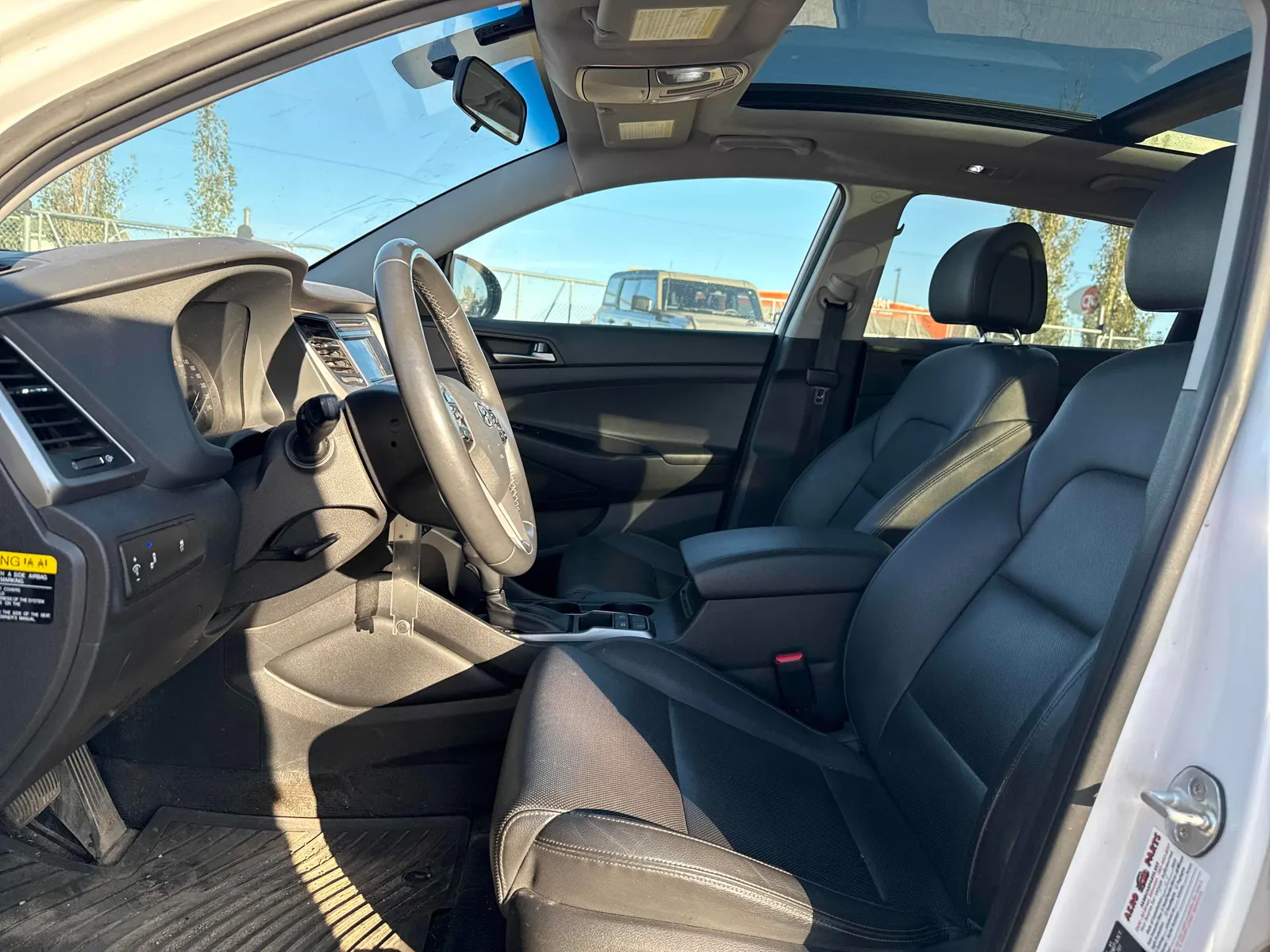 Interior driver side