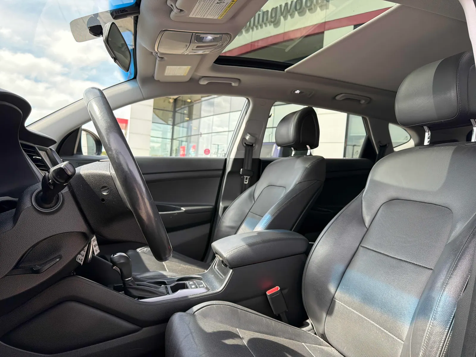 Interior driver side