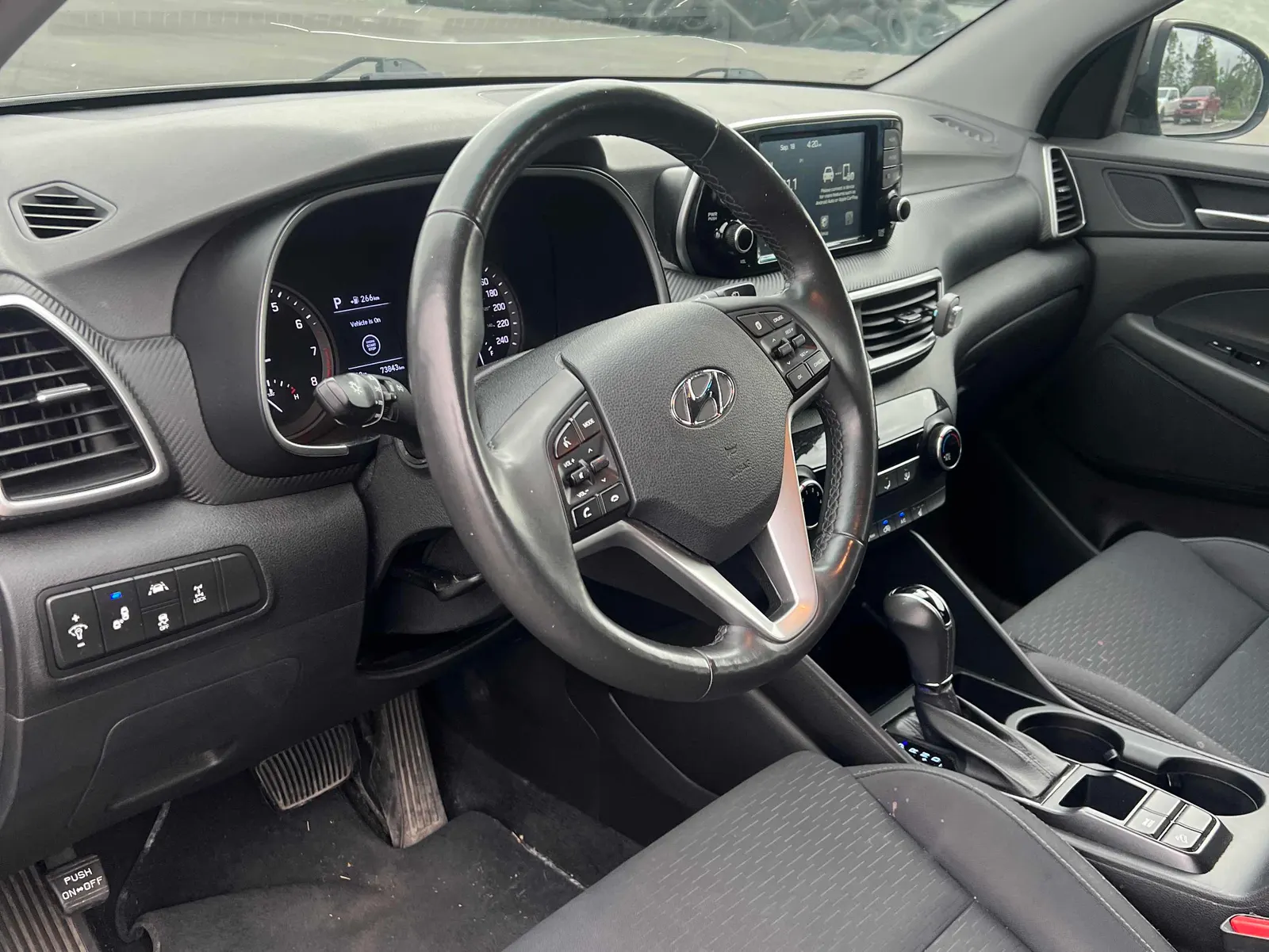 Interior driver side