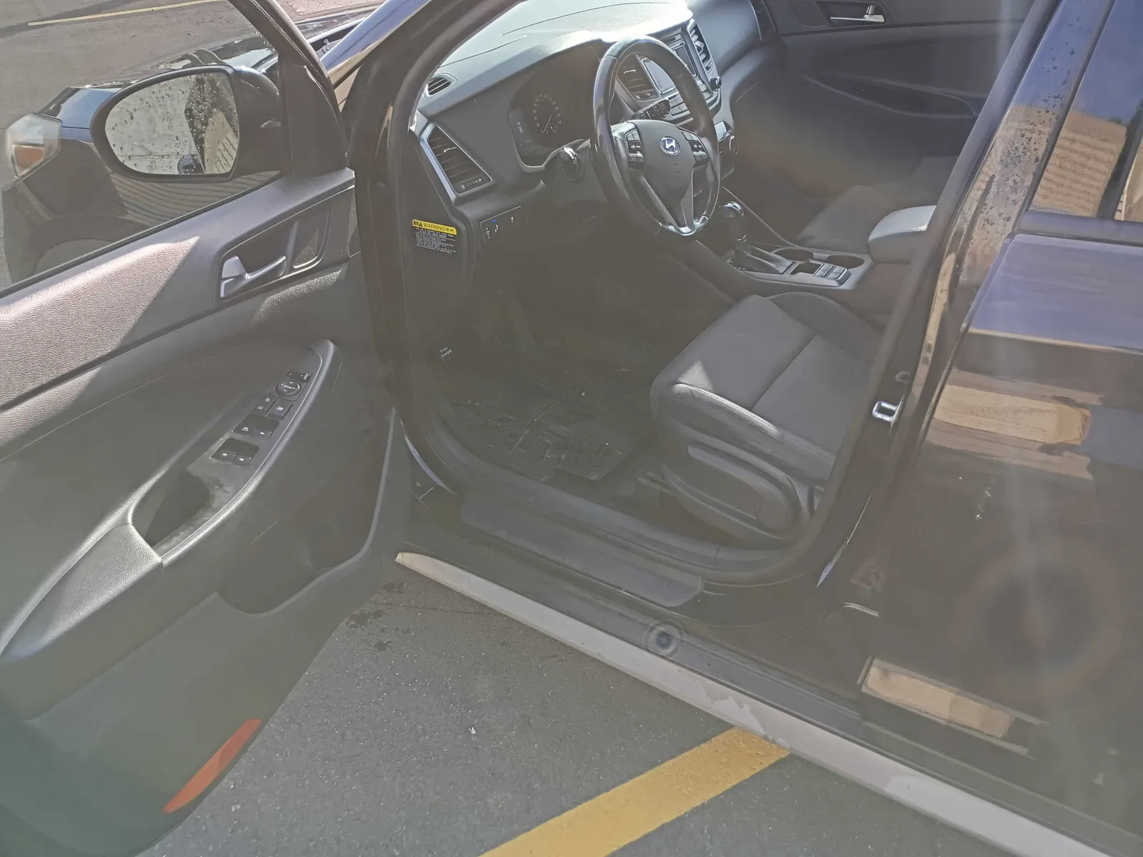 Interior driver side