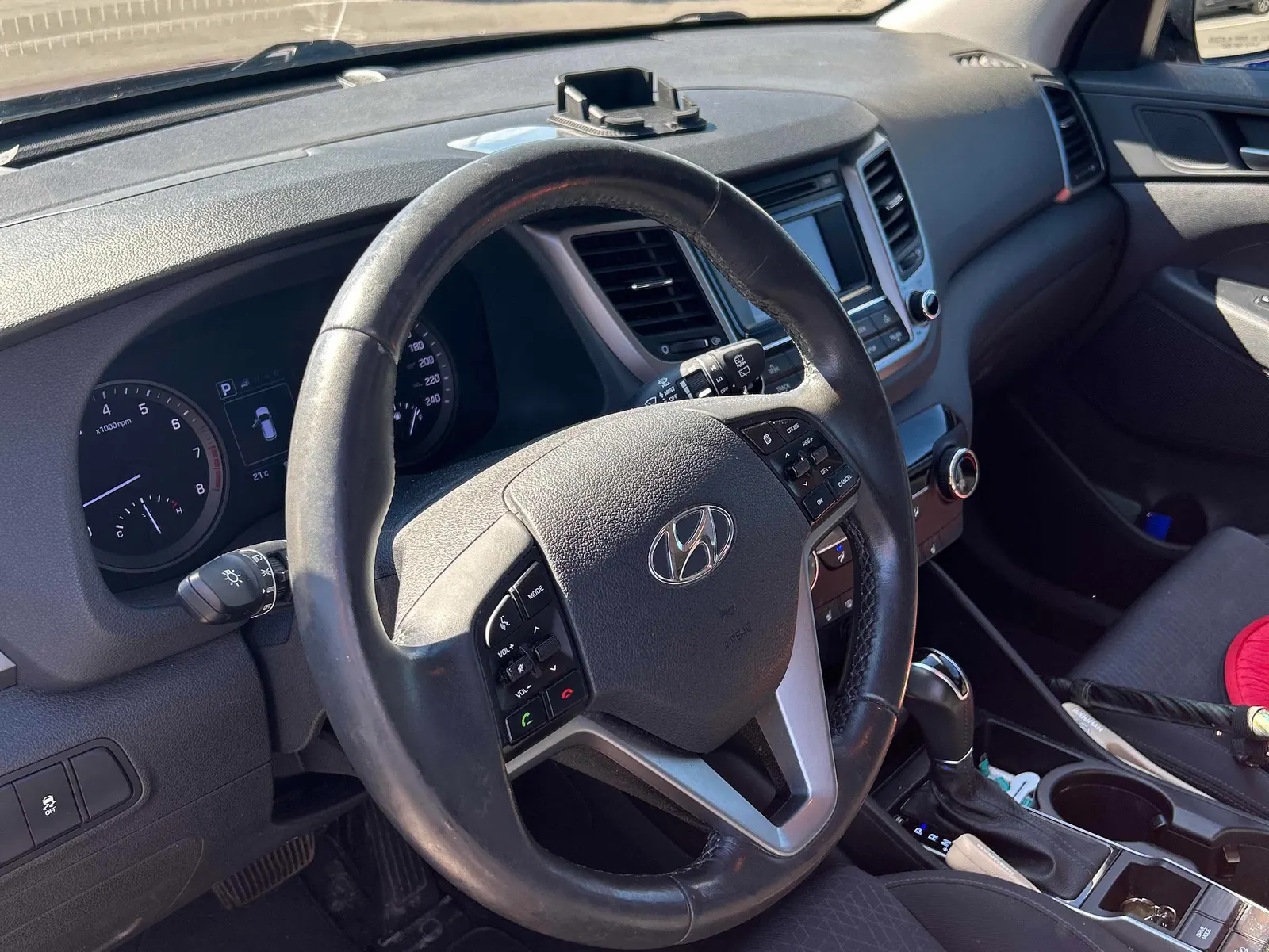 Interior driver side