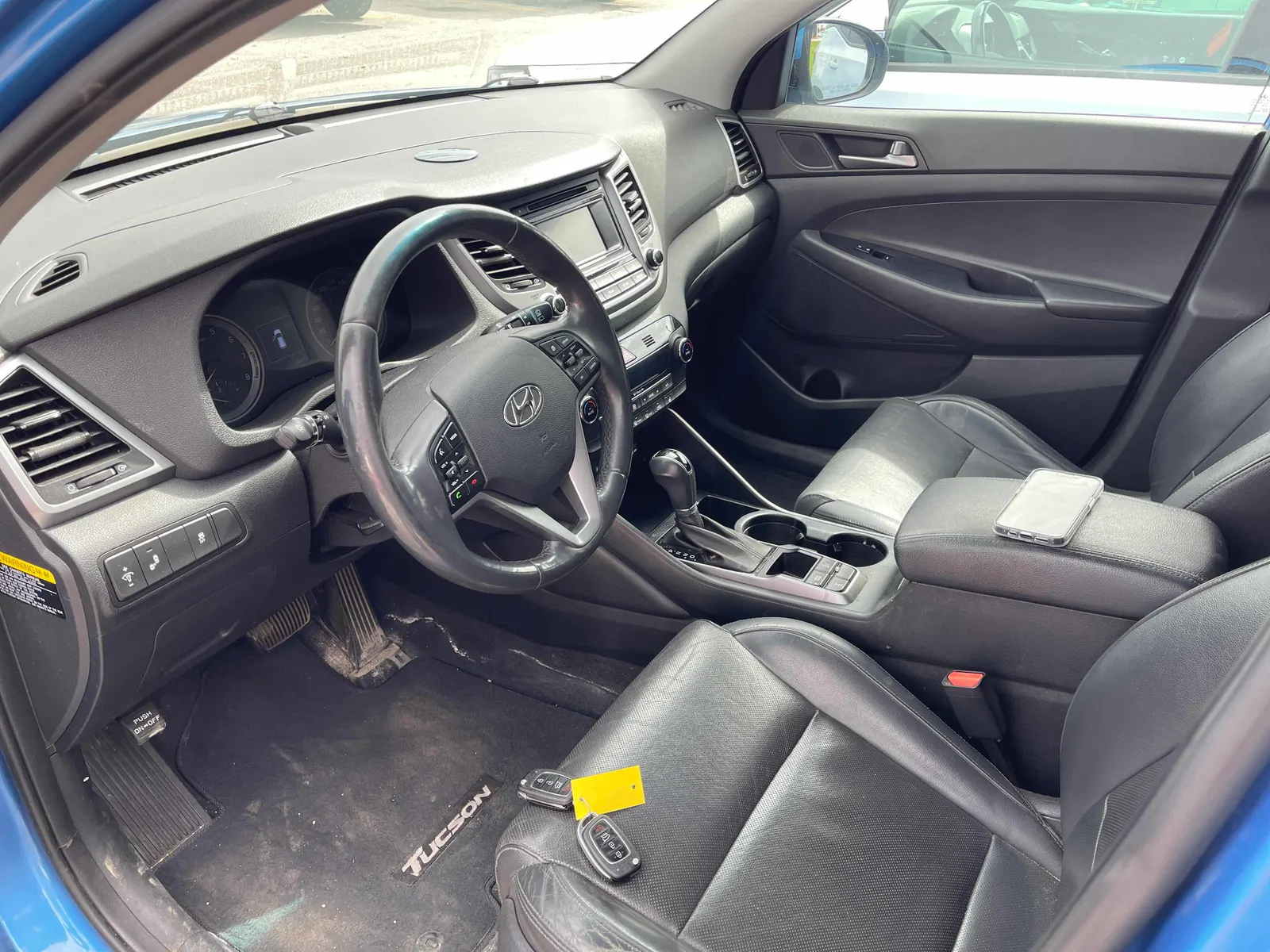 Interior driver side