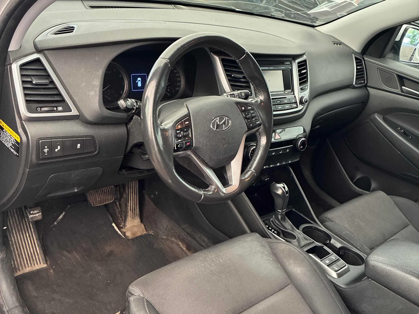 Interior driver side