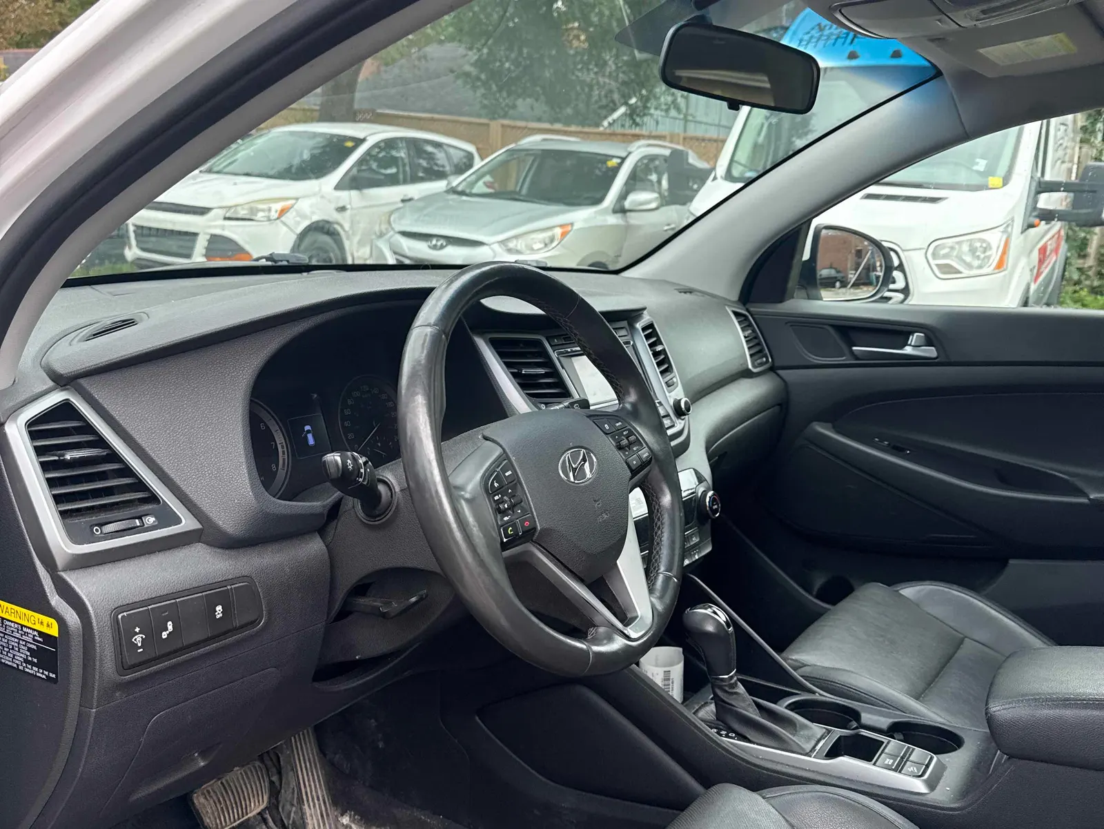 Interior driver side
