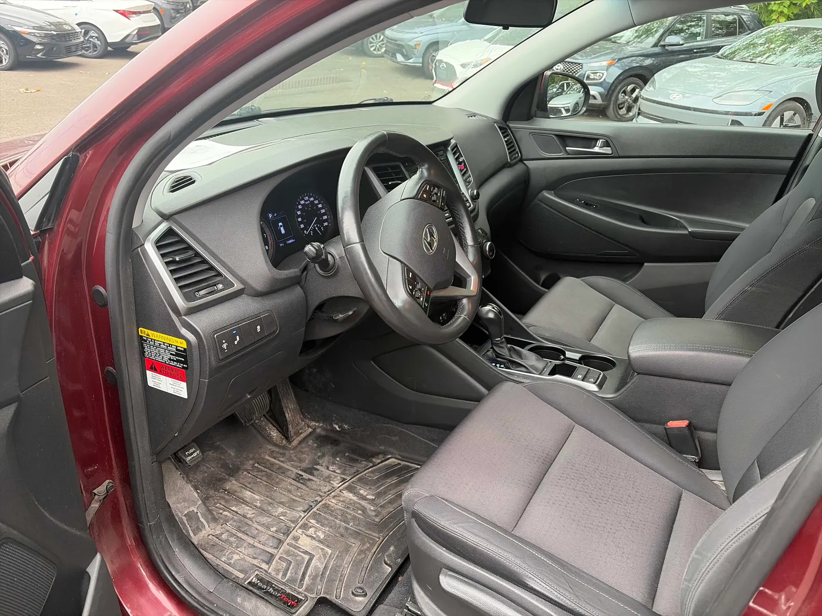 Interior driver side