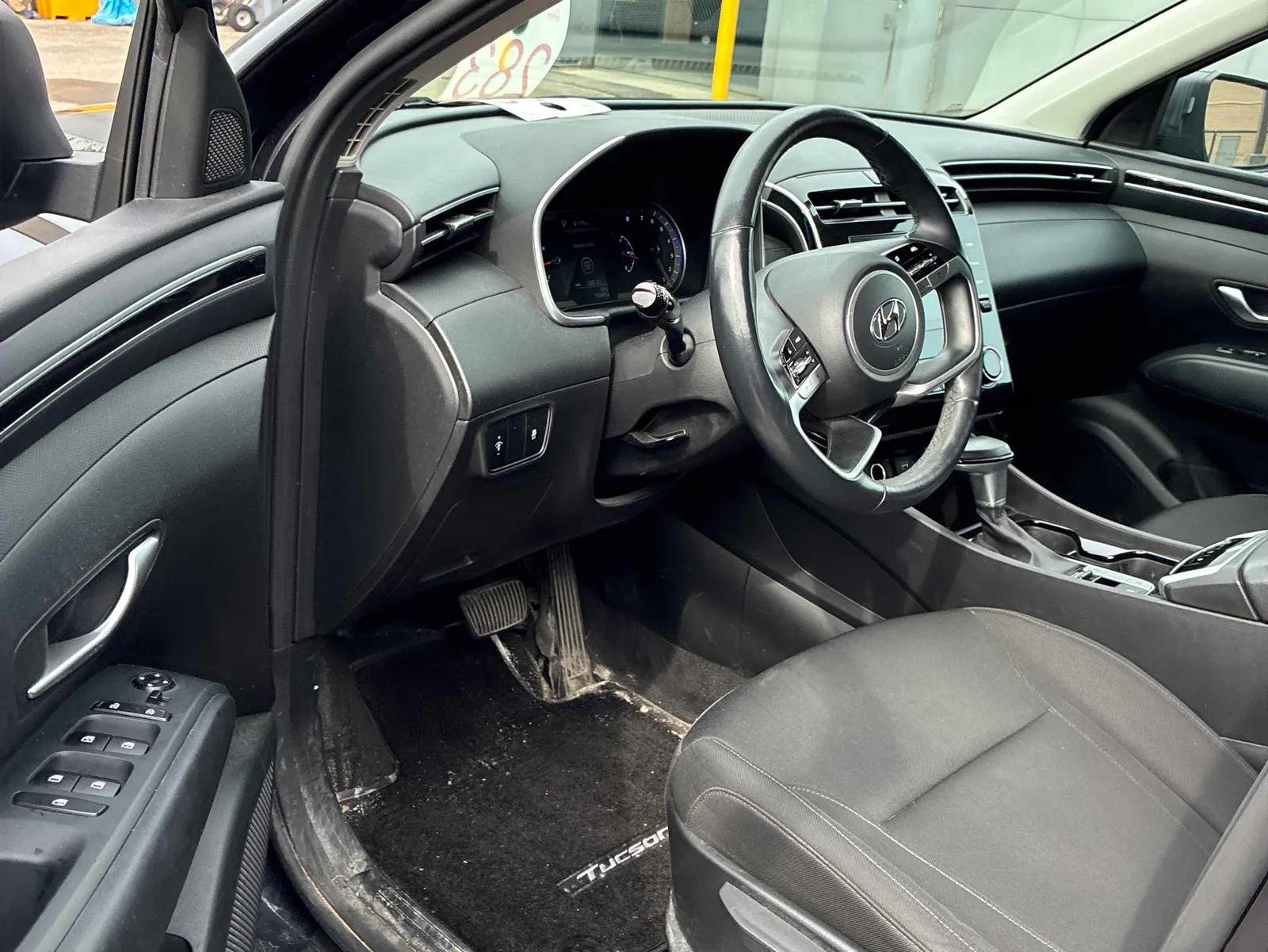 Interior driver side