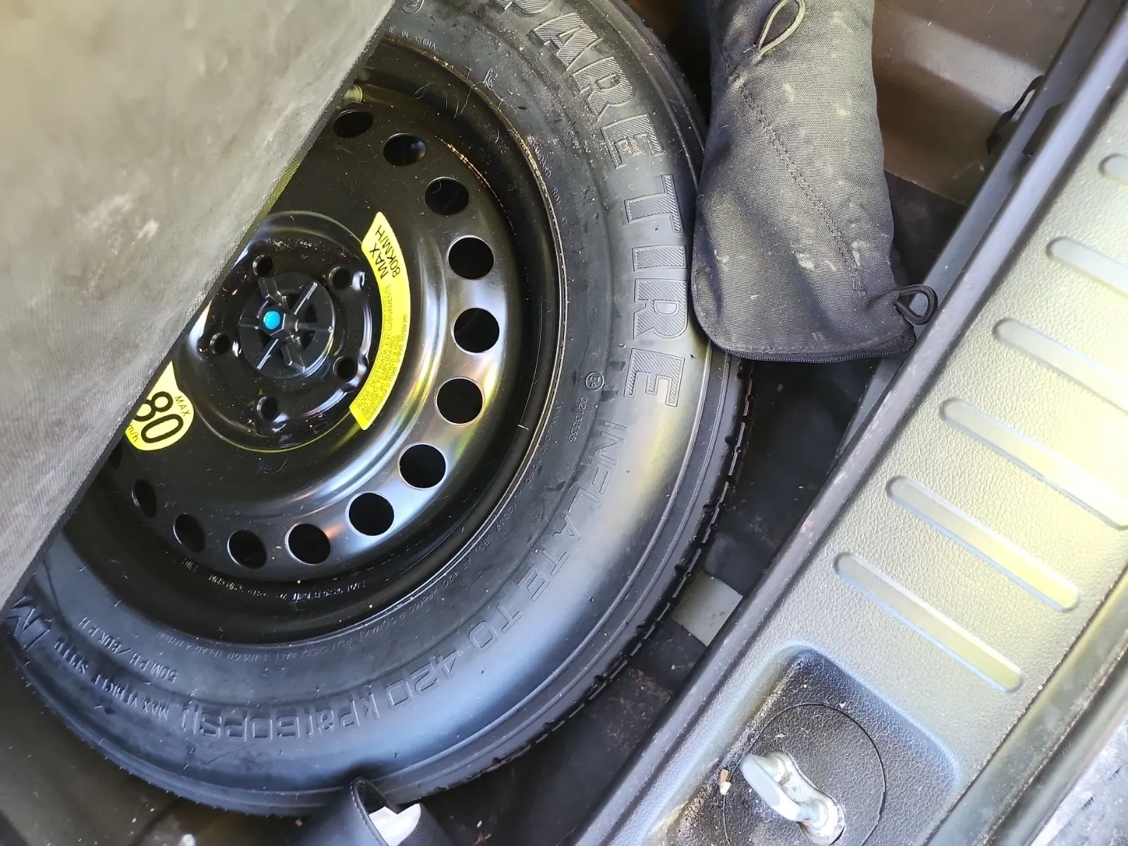 Spare Tire & Wheel Photo