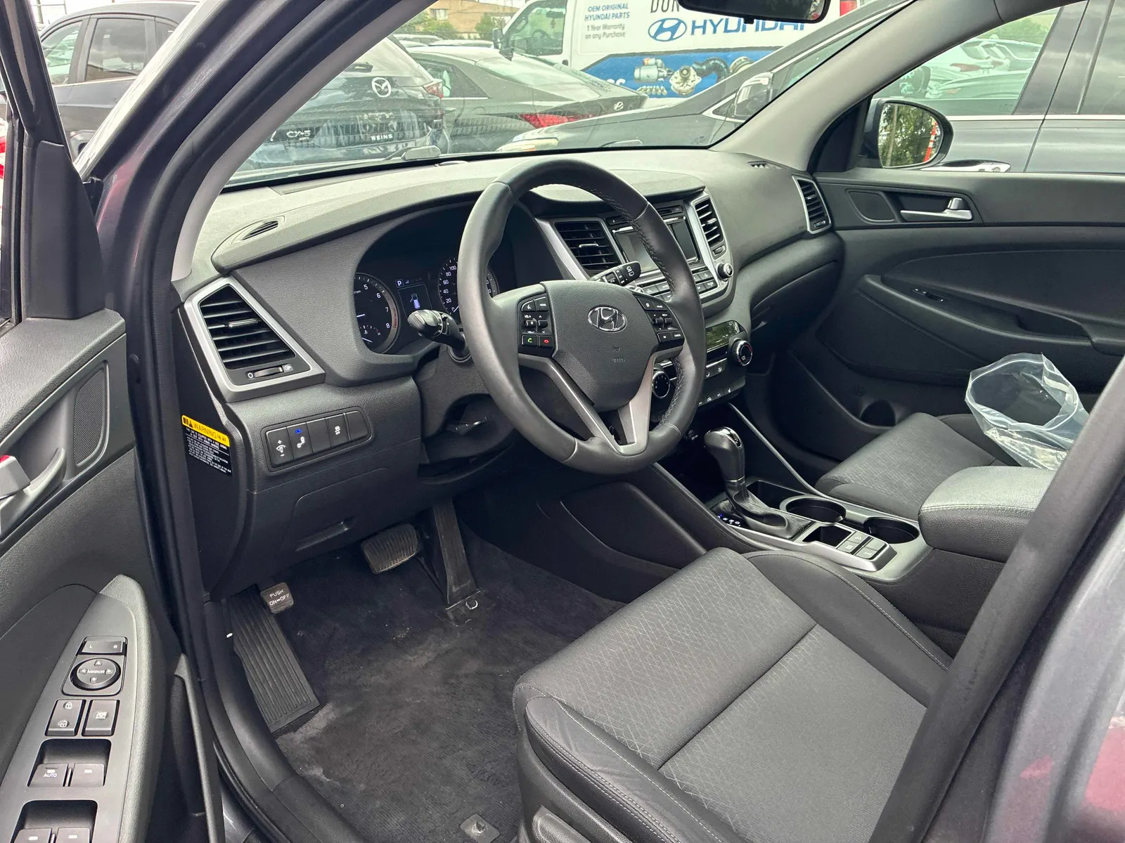 Interior driver side