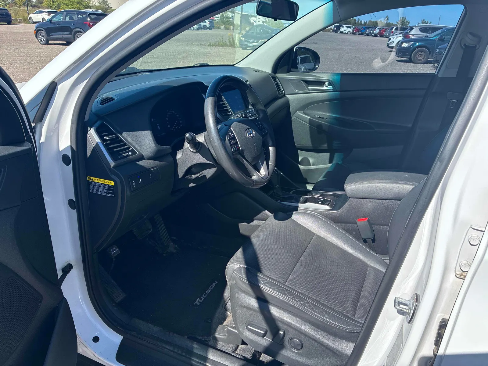 Interior driver side