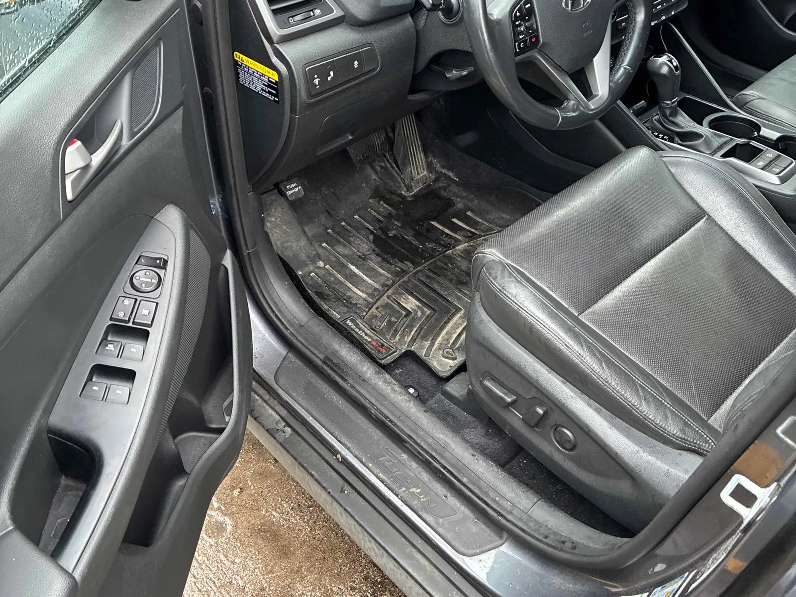 Interior driver side