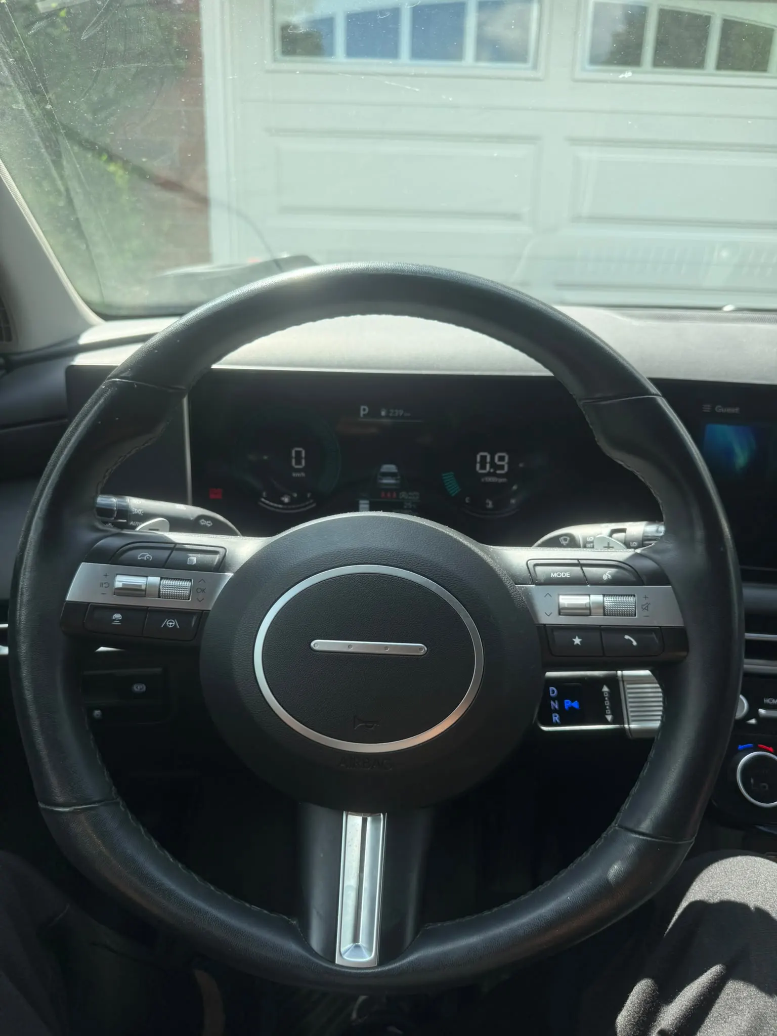 Interior driver side