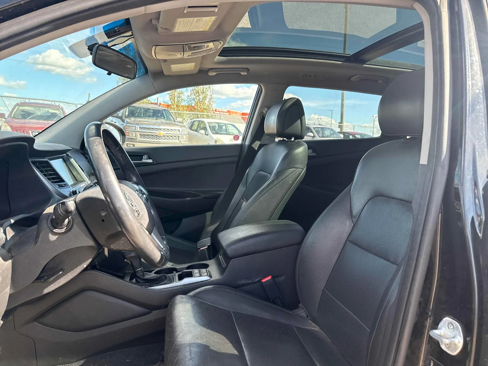 Interior driver side