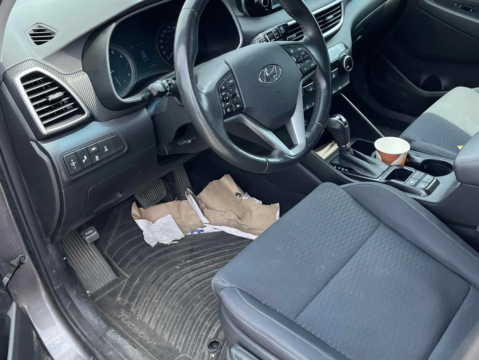 Interior driver side