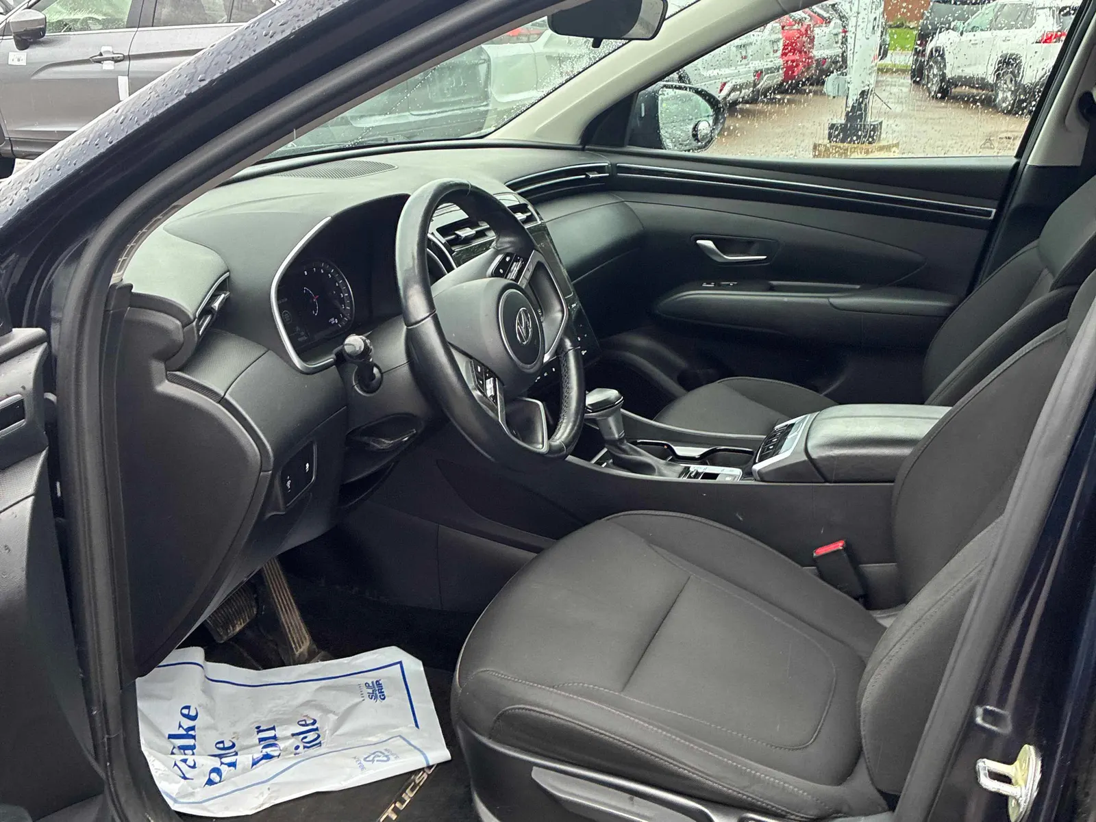 Interior driver side