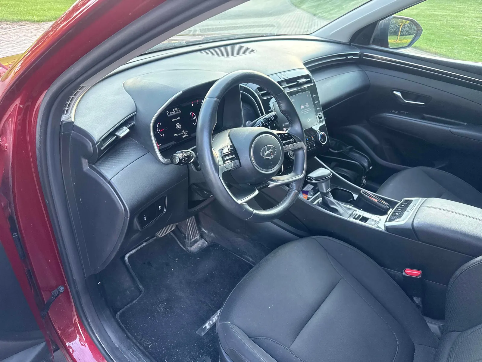 Interior driver side