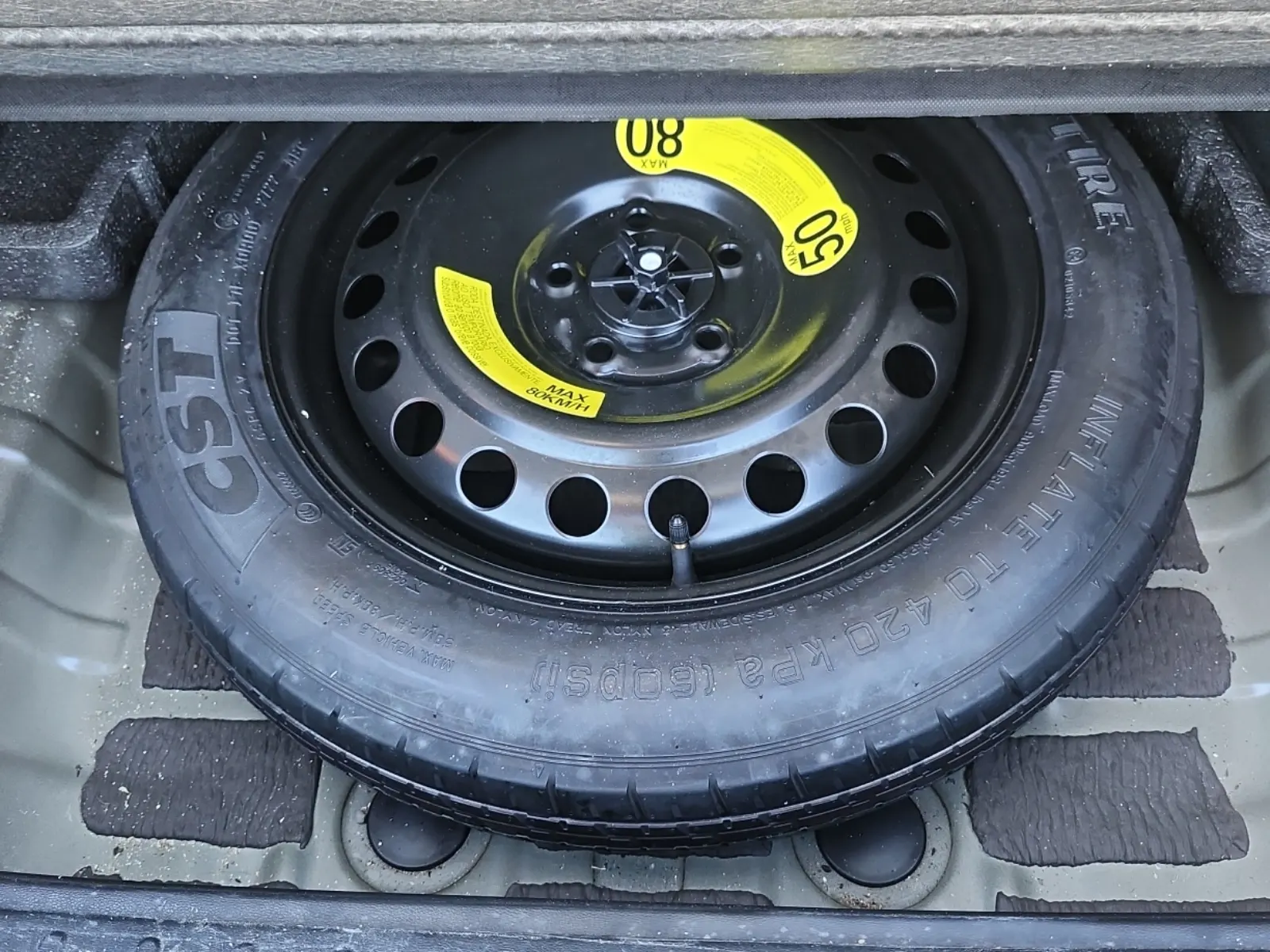 Spare Tire & Wheel Photo