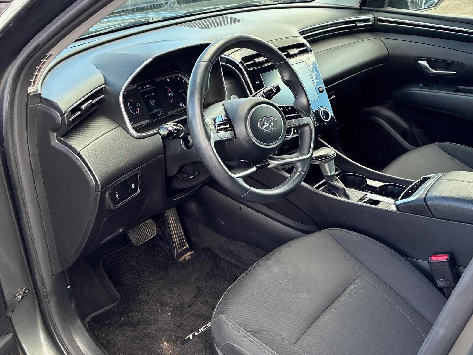 Interior driver side
