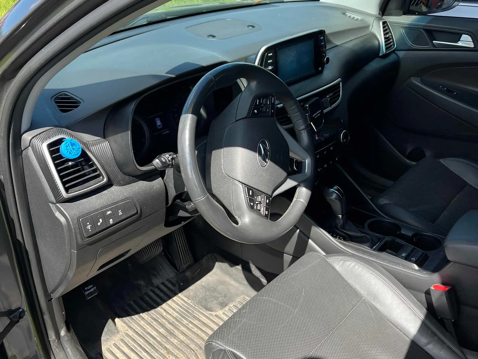 Interior driver side