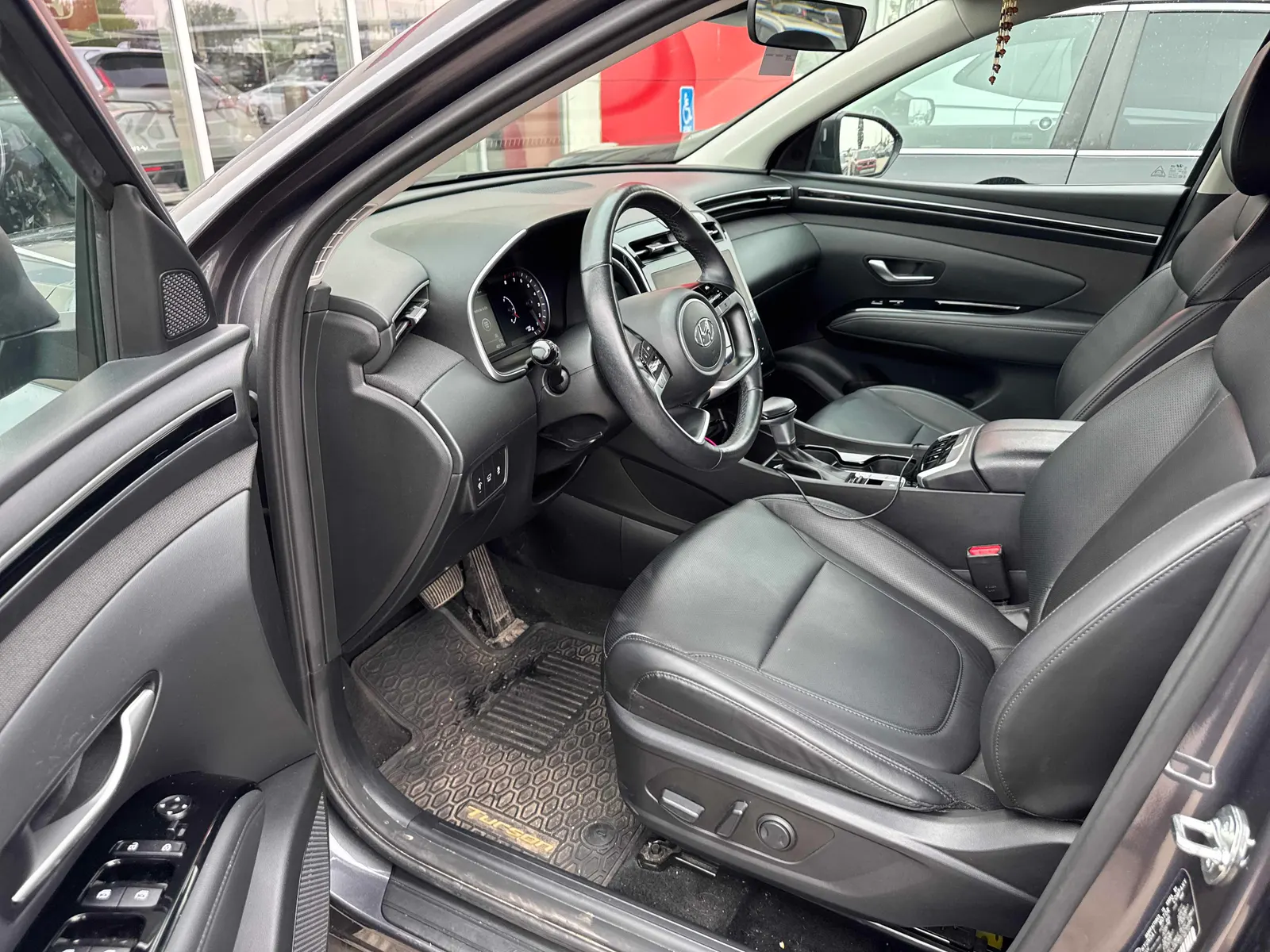 Interior driver side