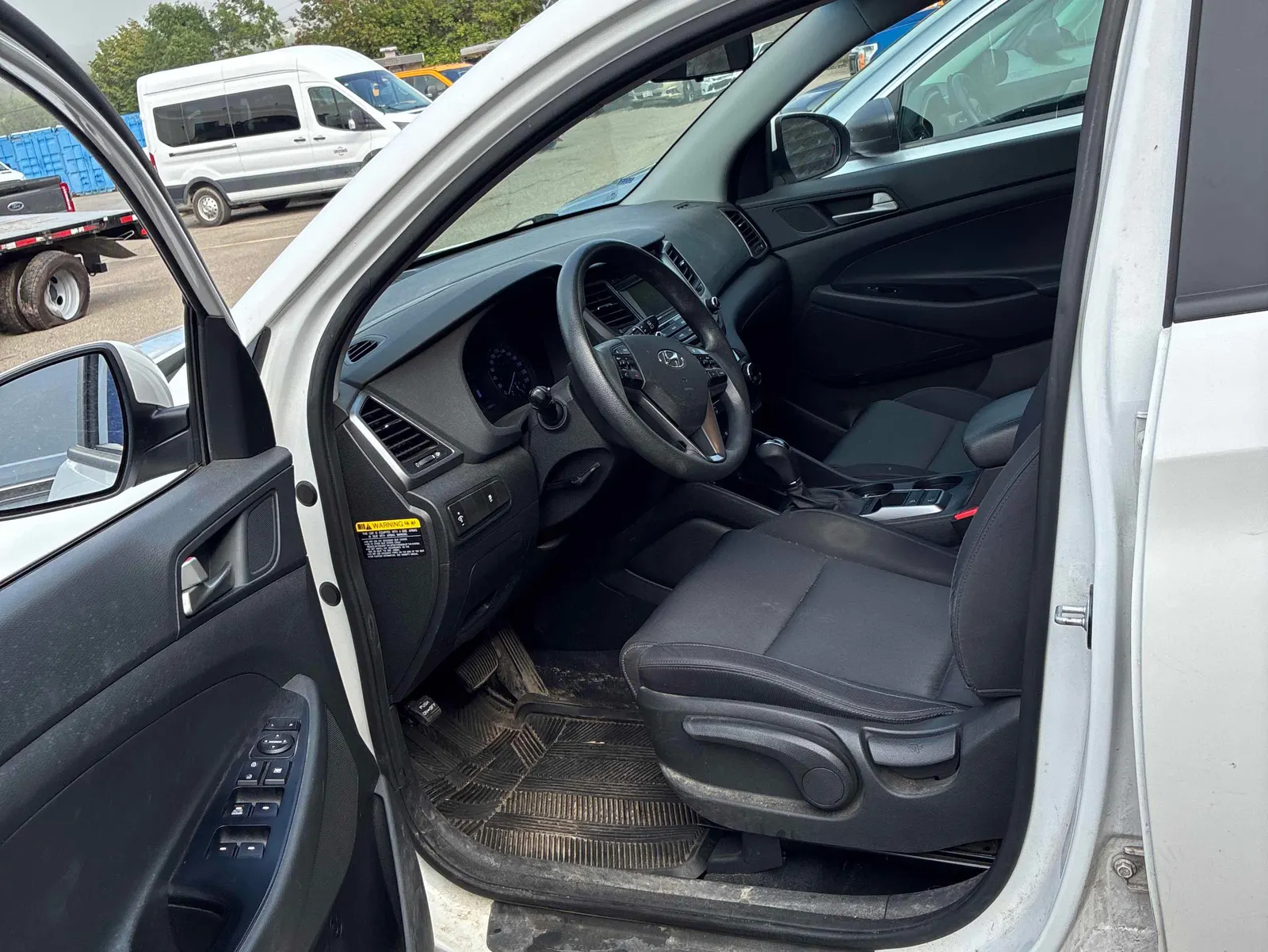 Interior driver side