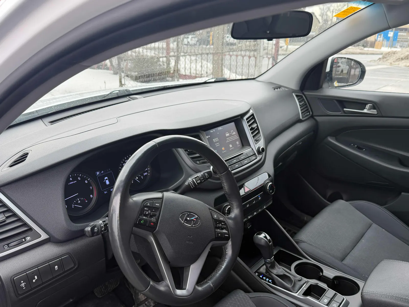 Interior driver side