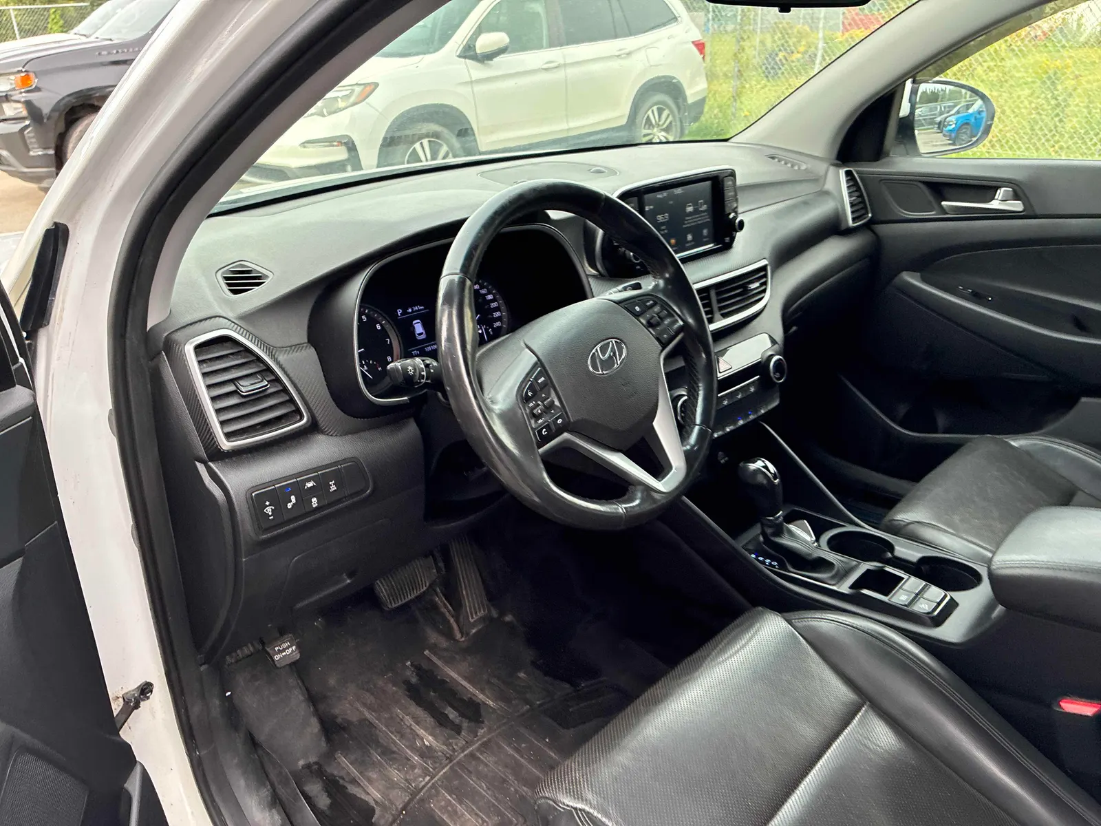 Interior driver side