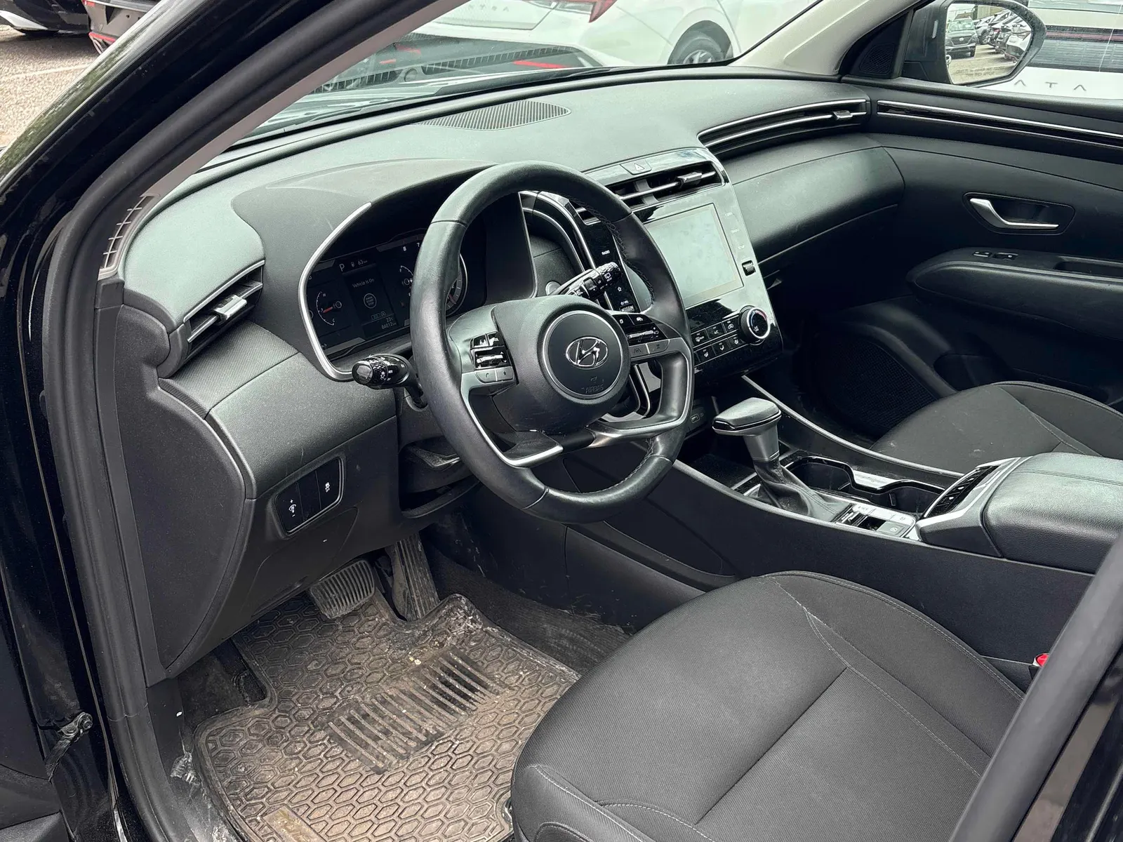 Interior driver side