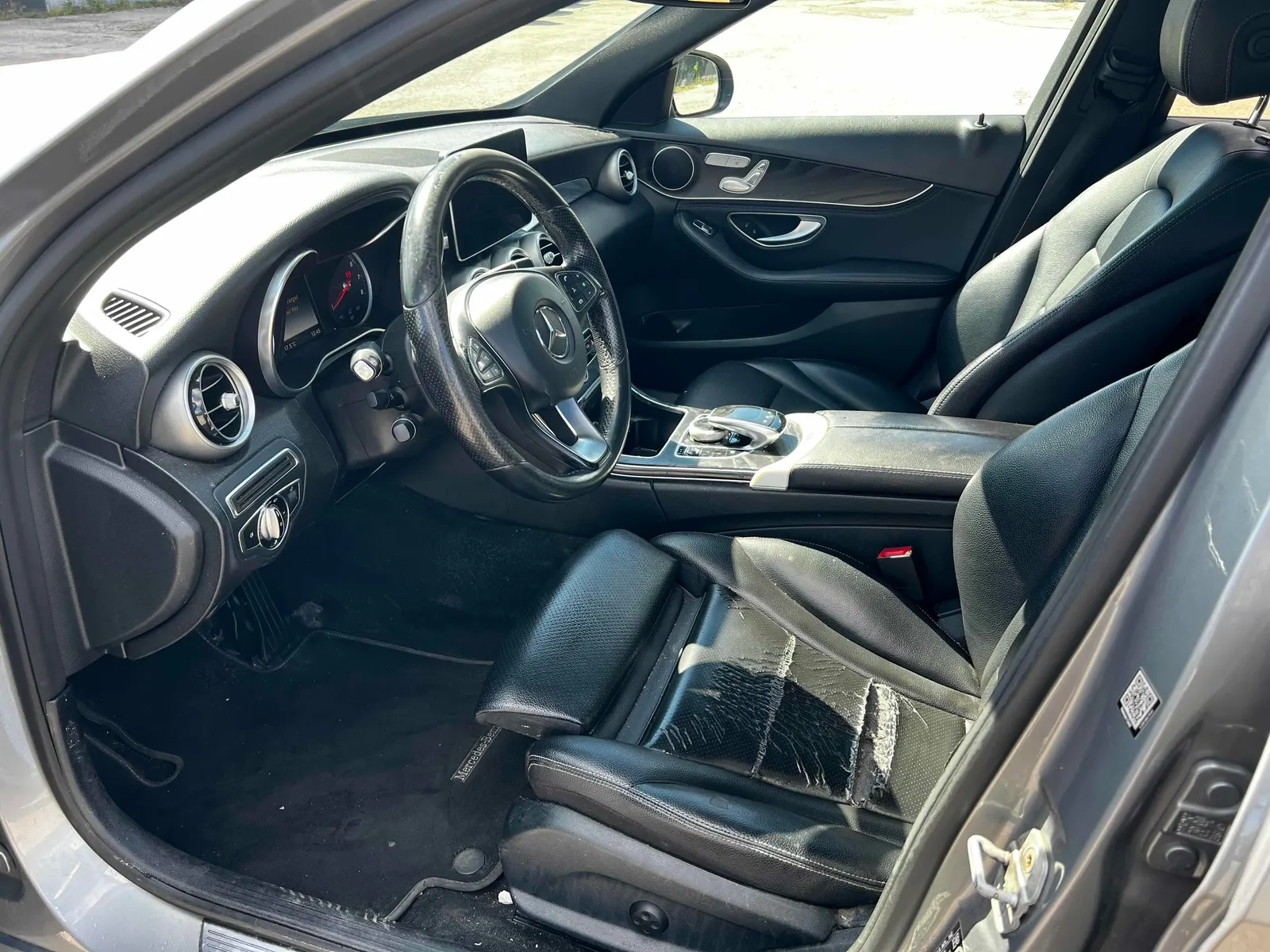 Interior driver side