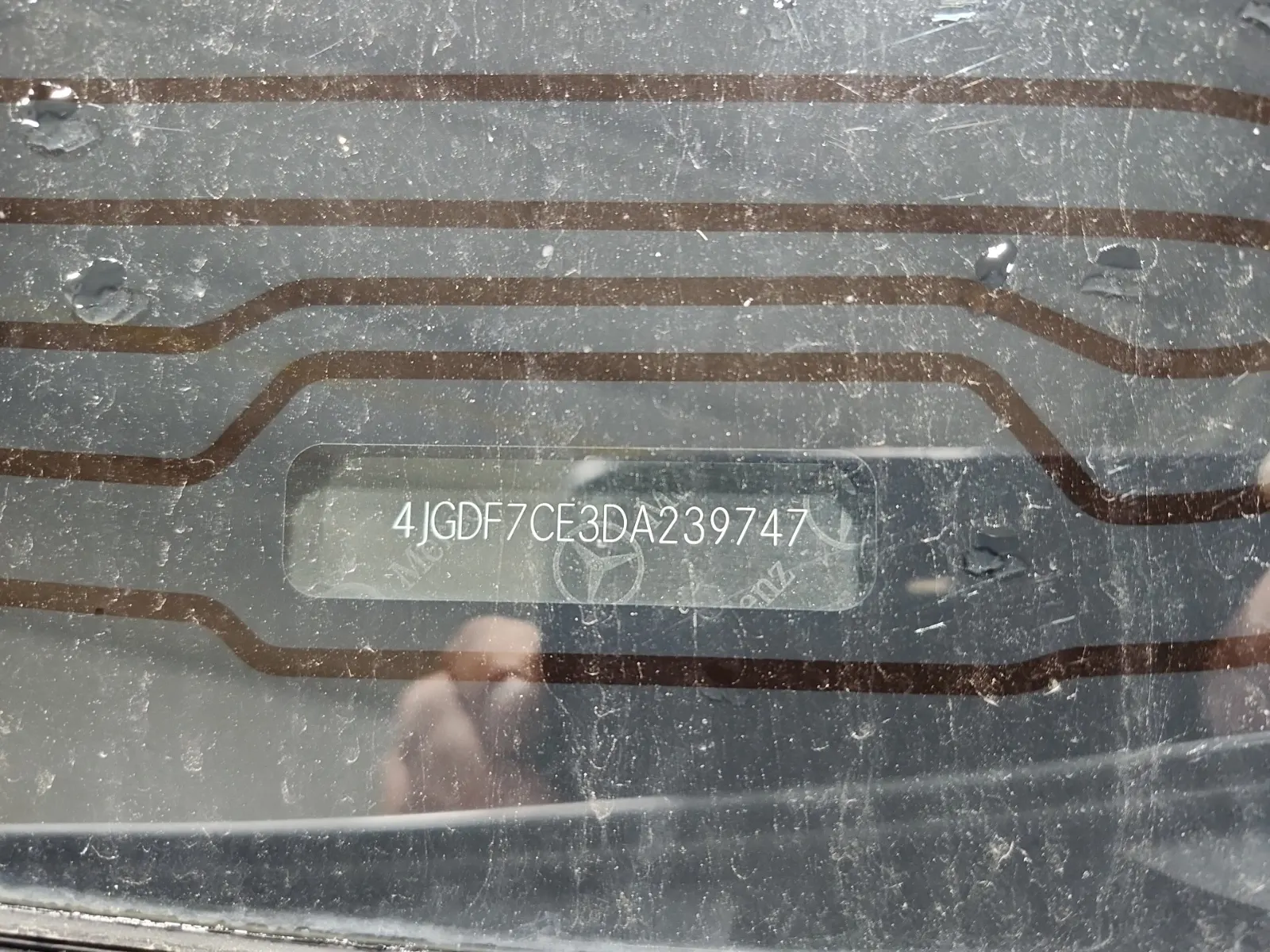 Dash VIN Plate Photo