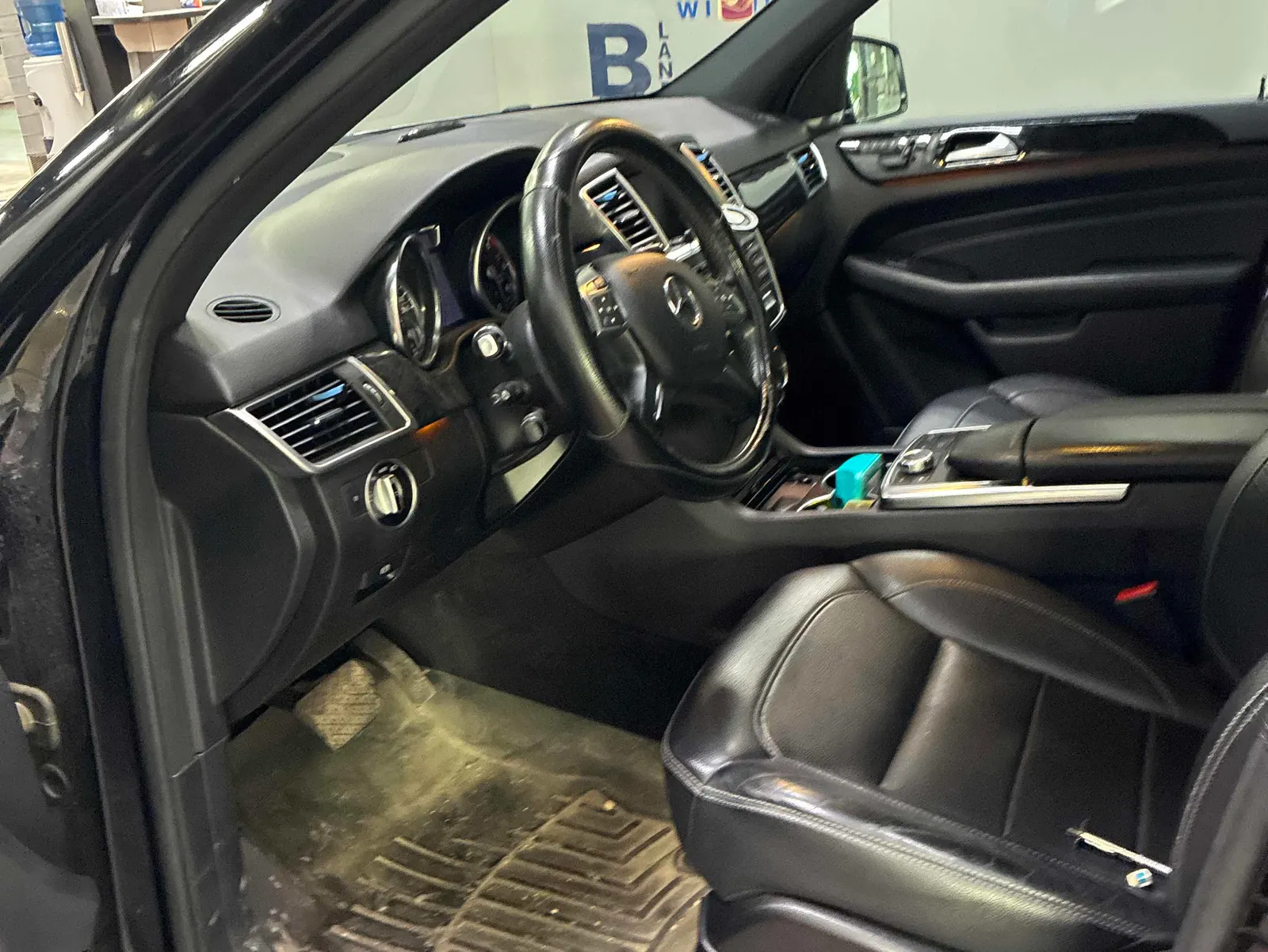 Interior driver side