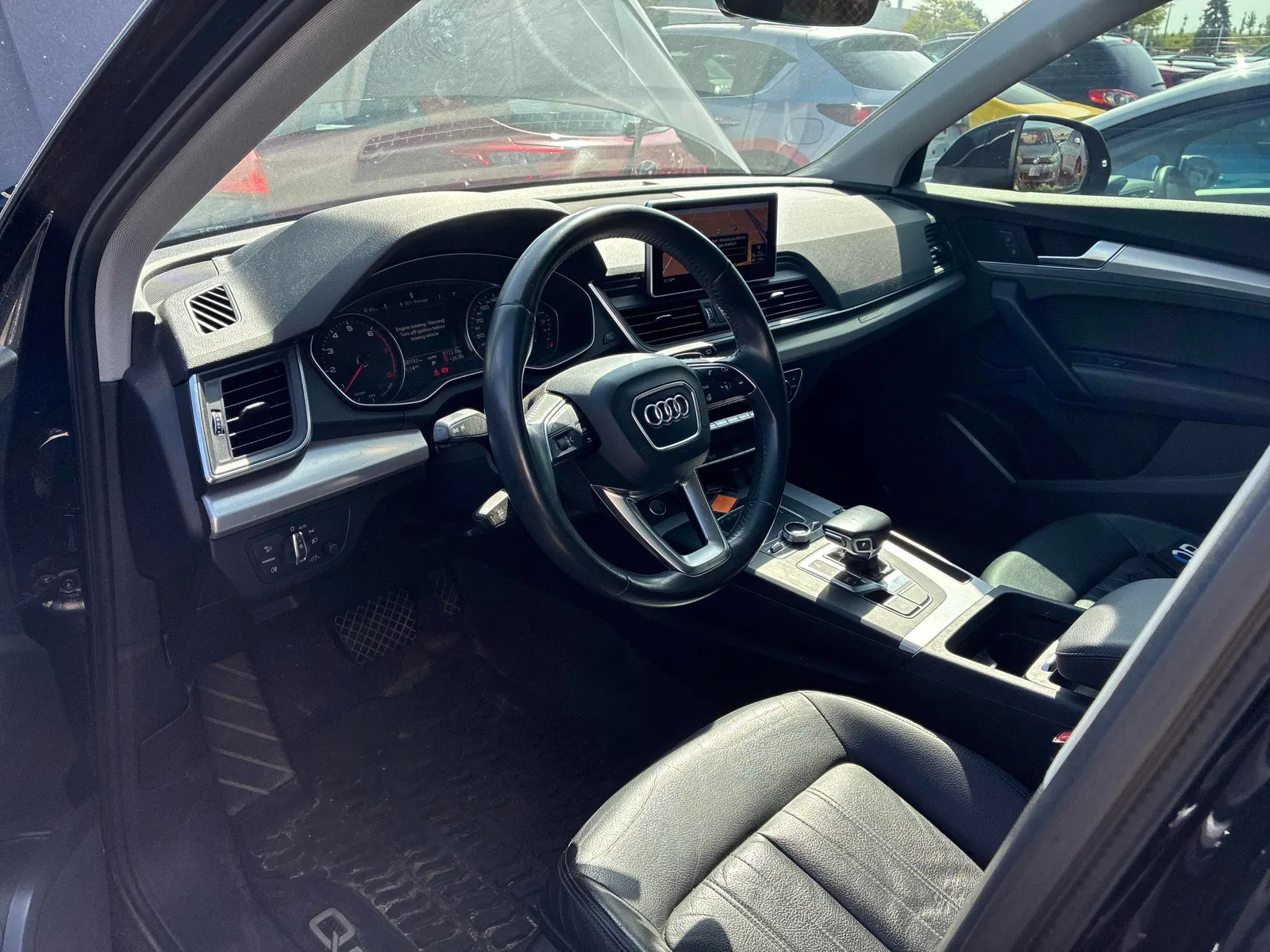 Interior driver side