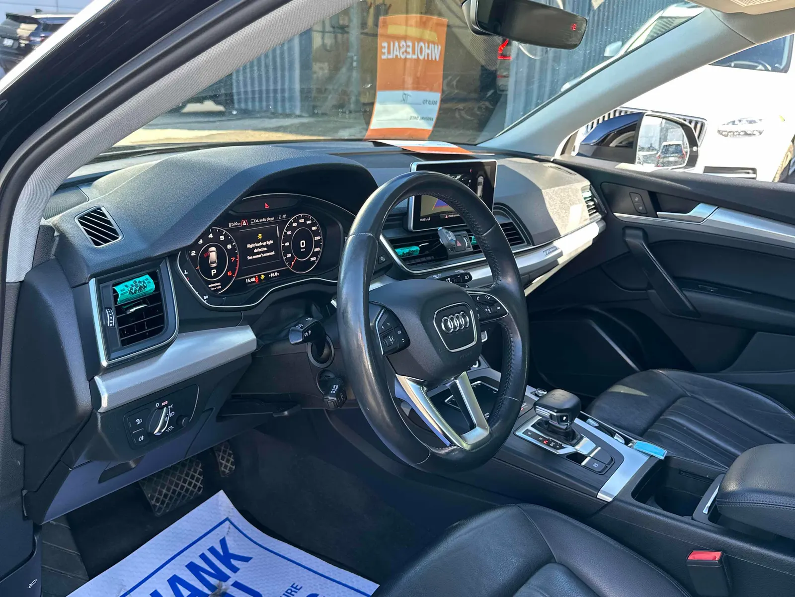 Interior driver side