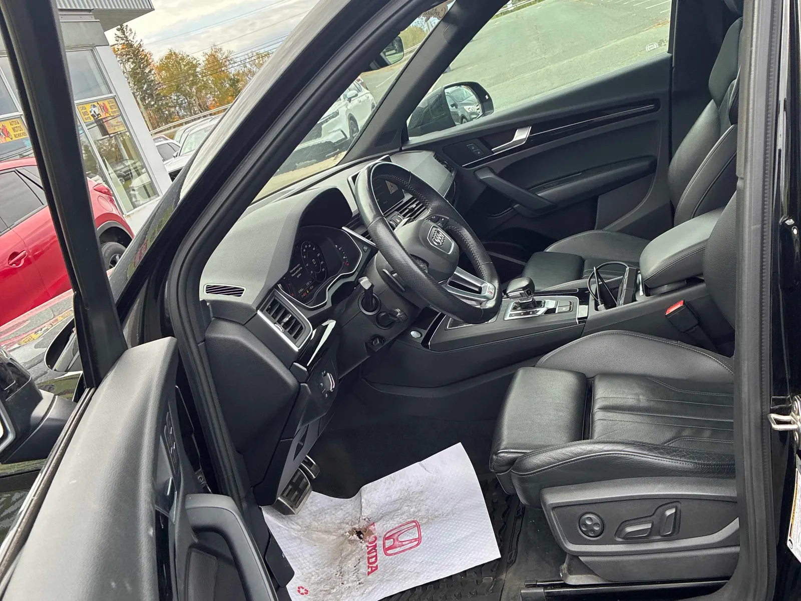 Interior driver side