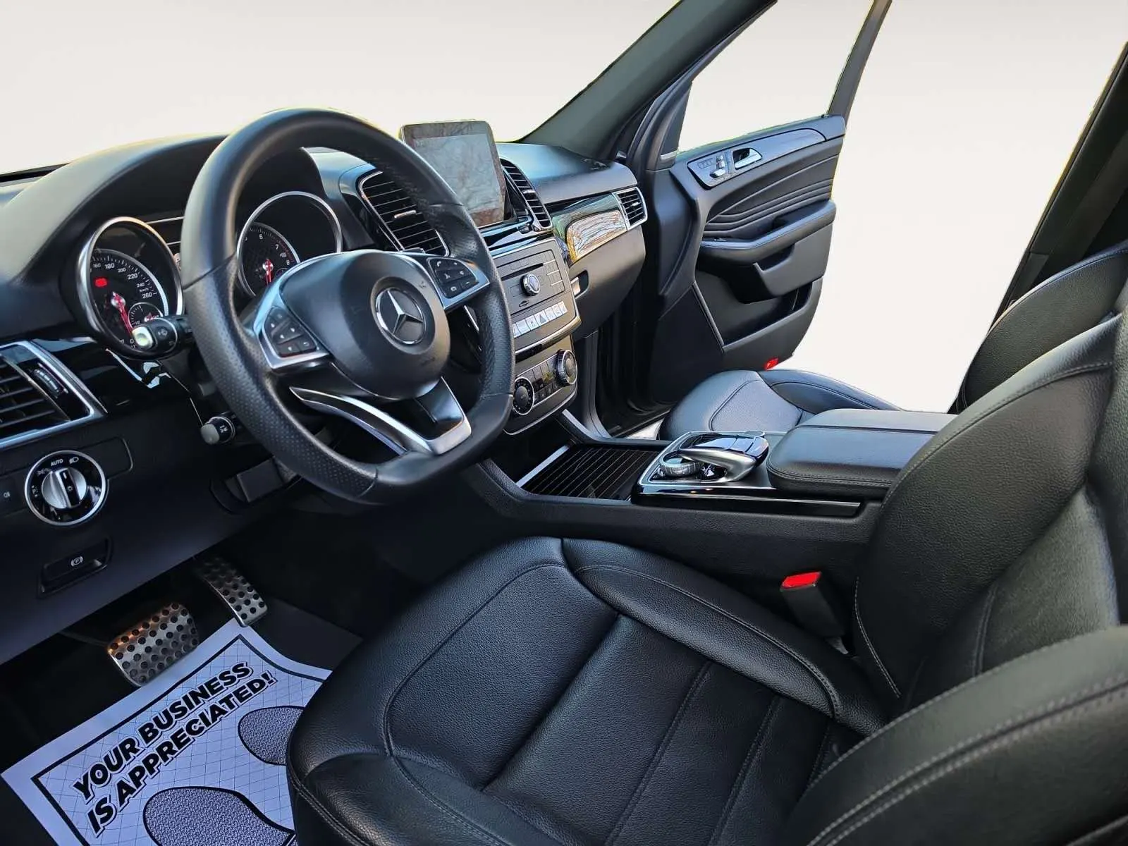 Interior driver side