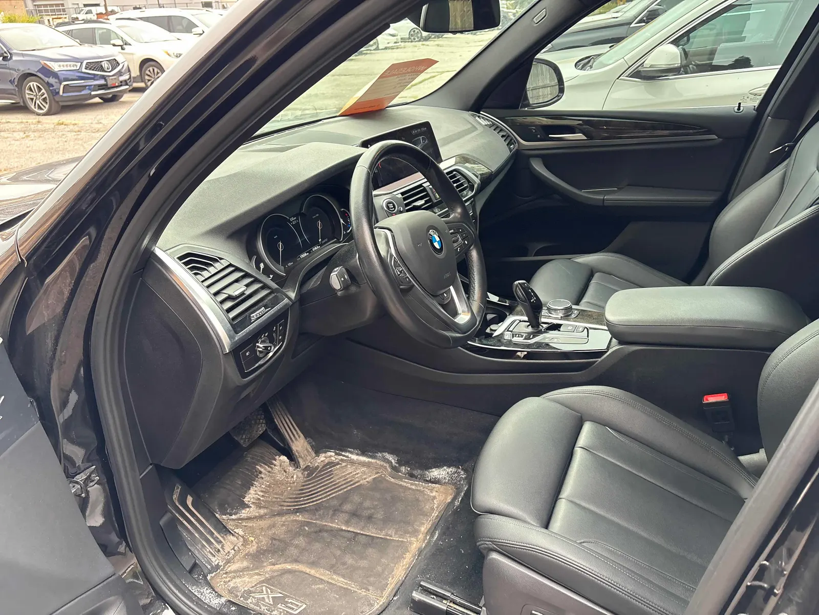 Interior driver side