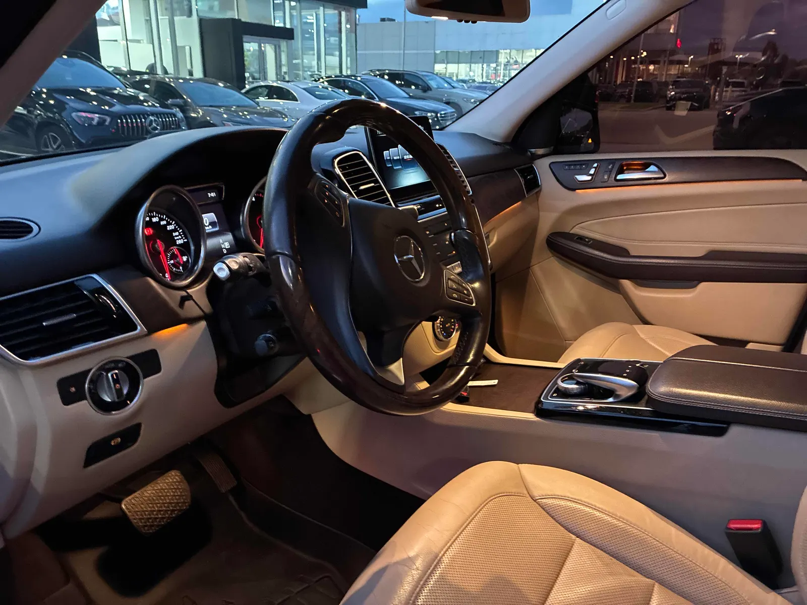 Interior driver side