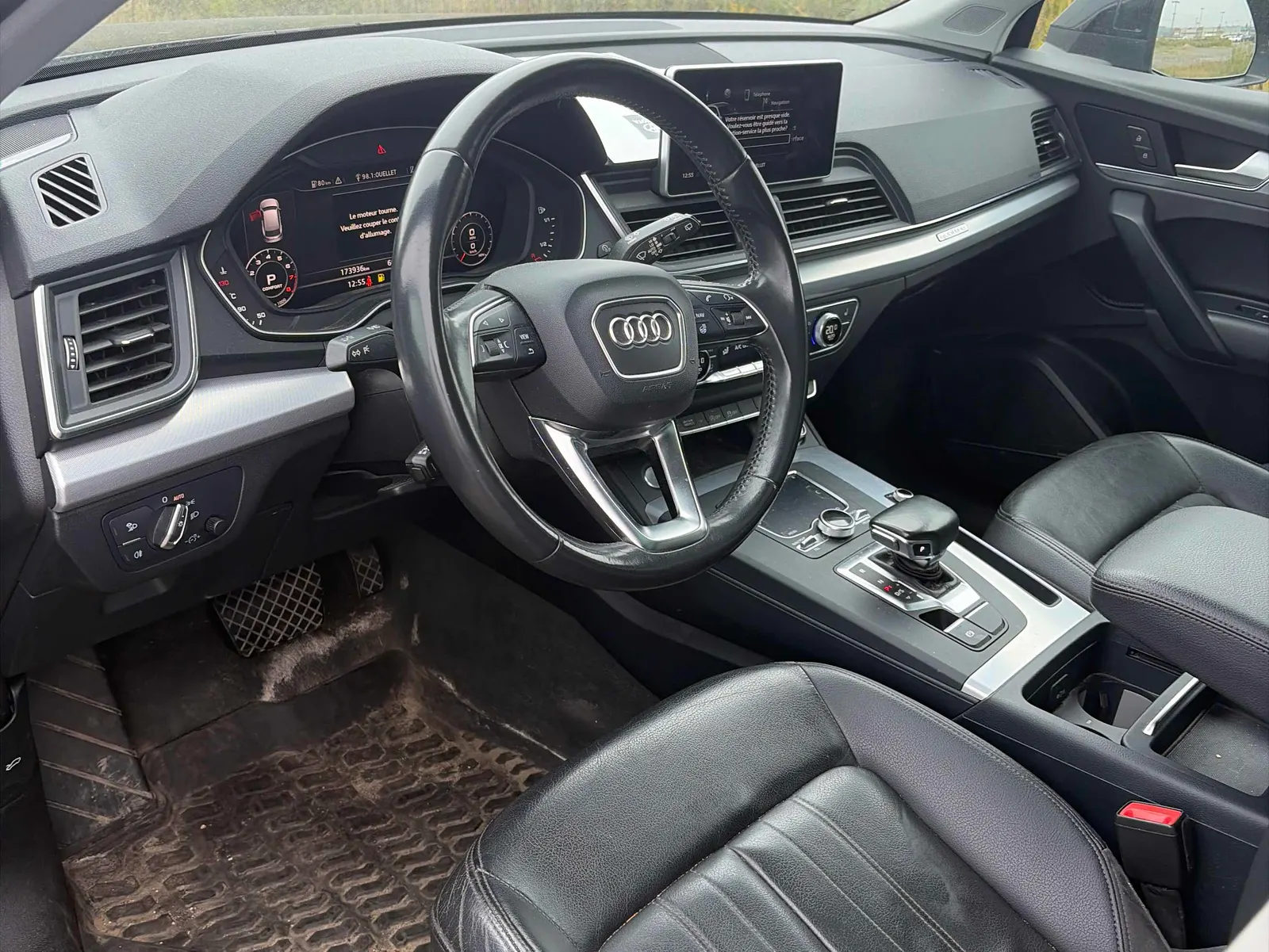 Interior driver side