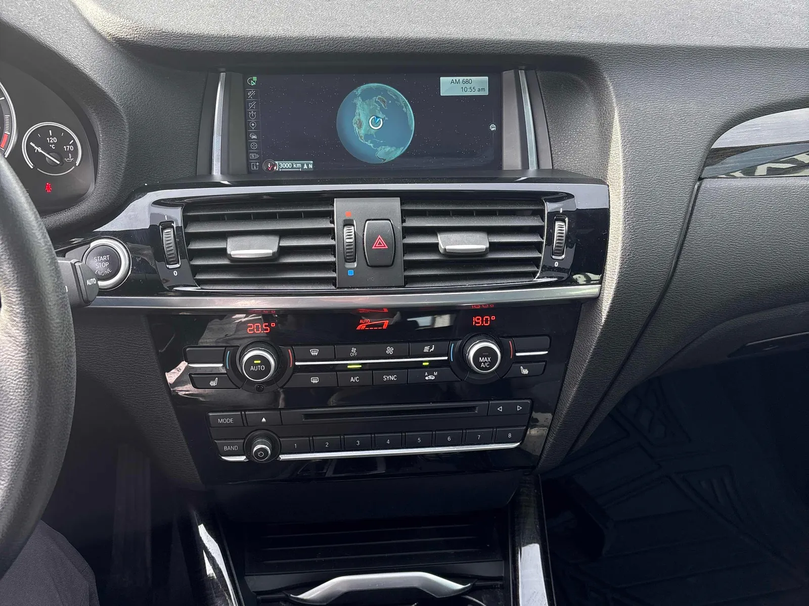 Interior driver side