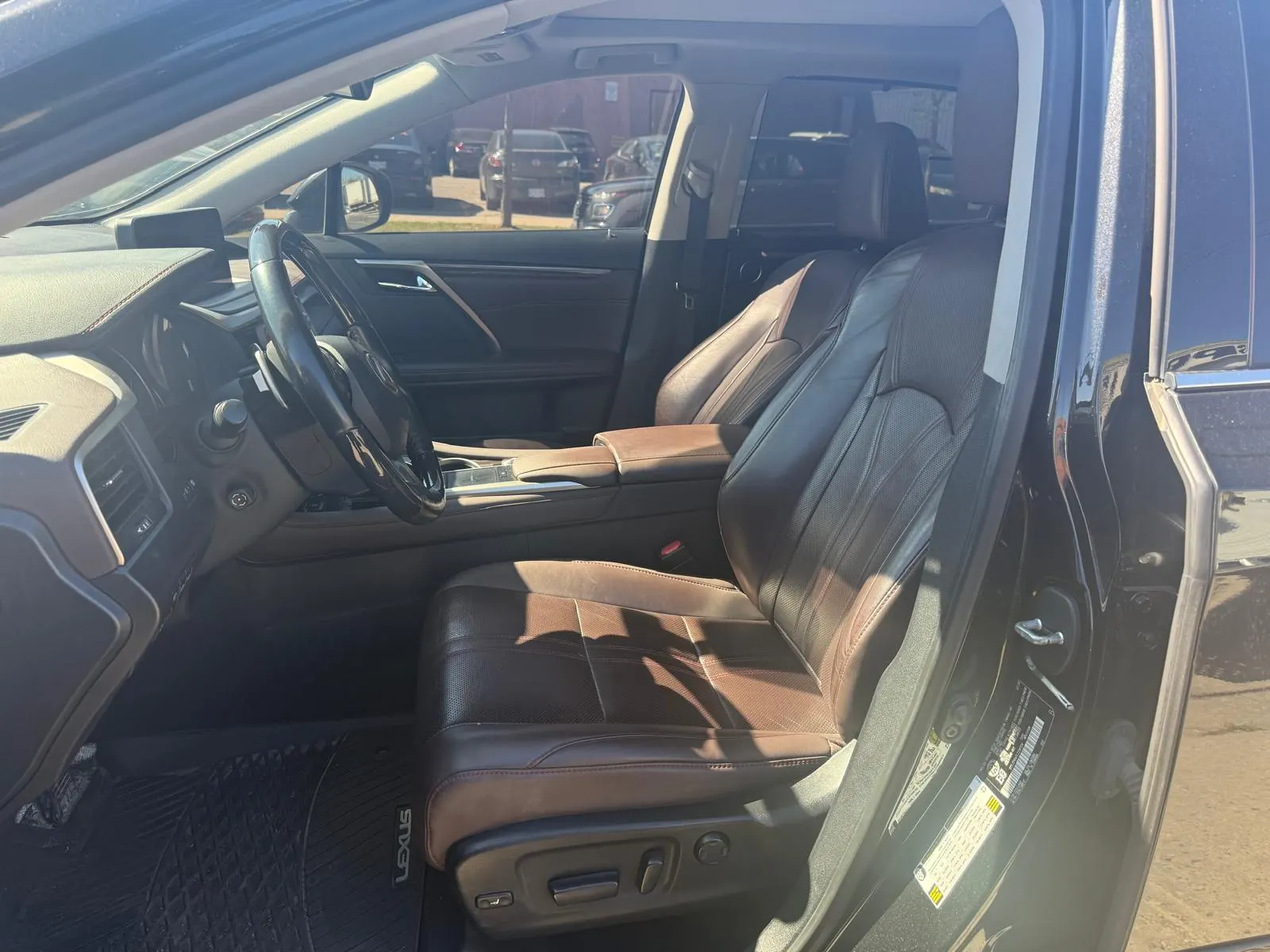 Interior driver side