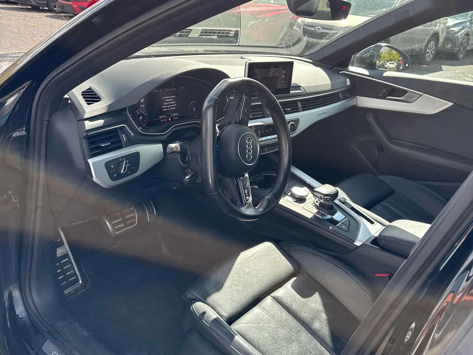 Interior driver side
