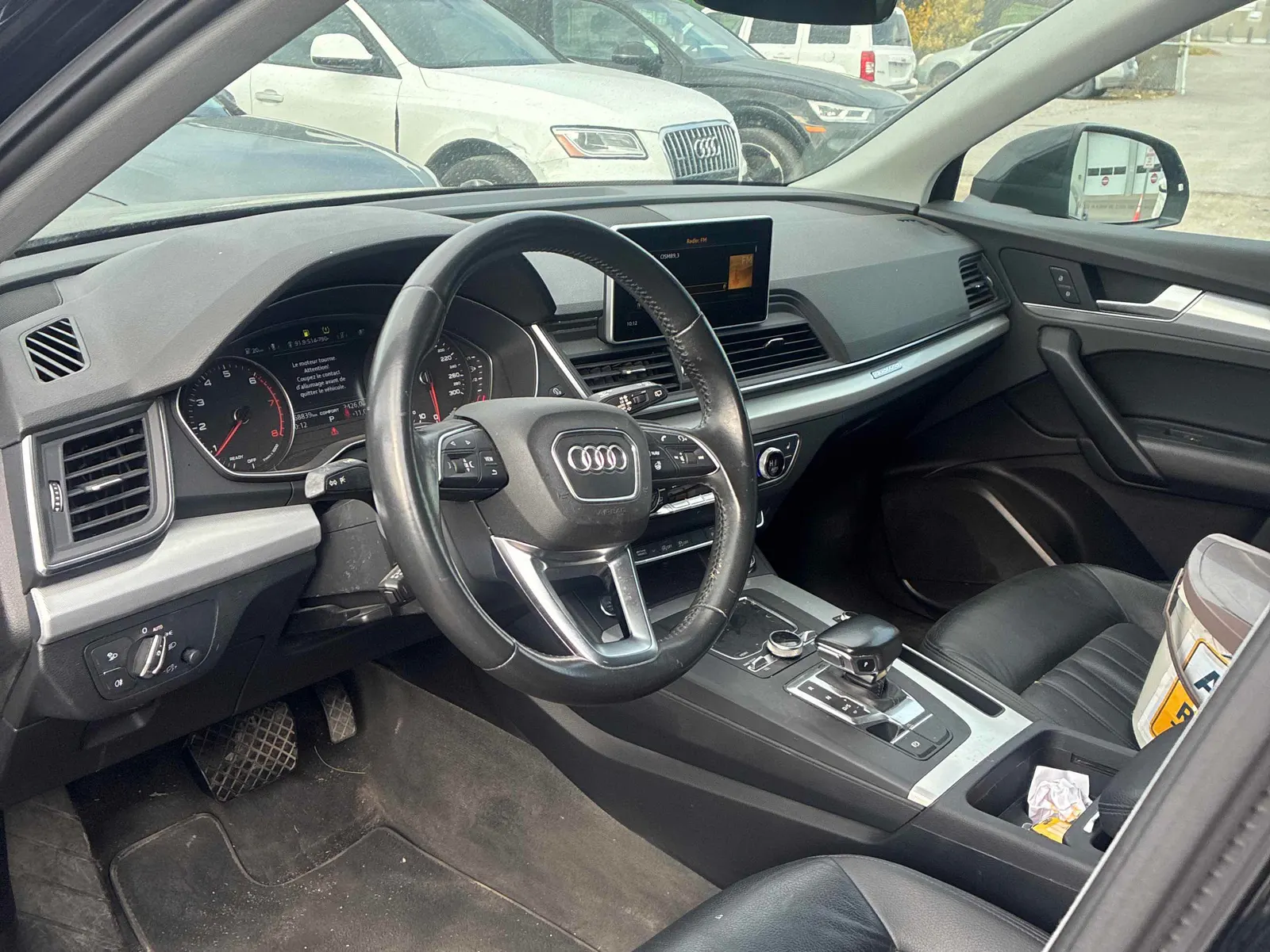 Interior driver side