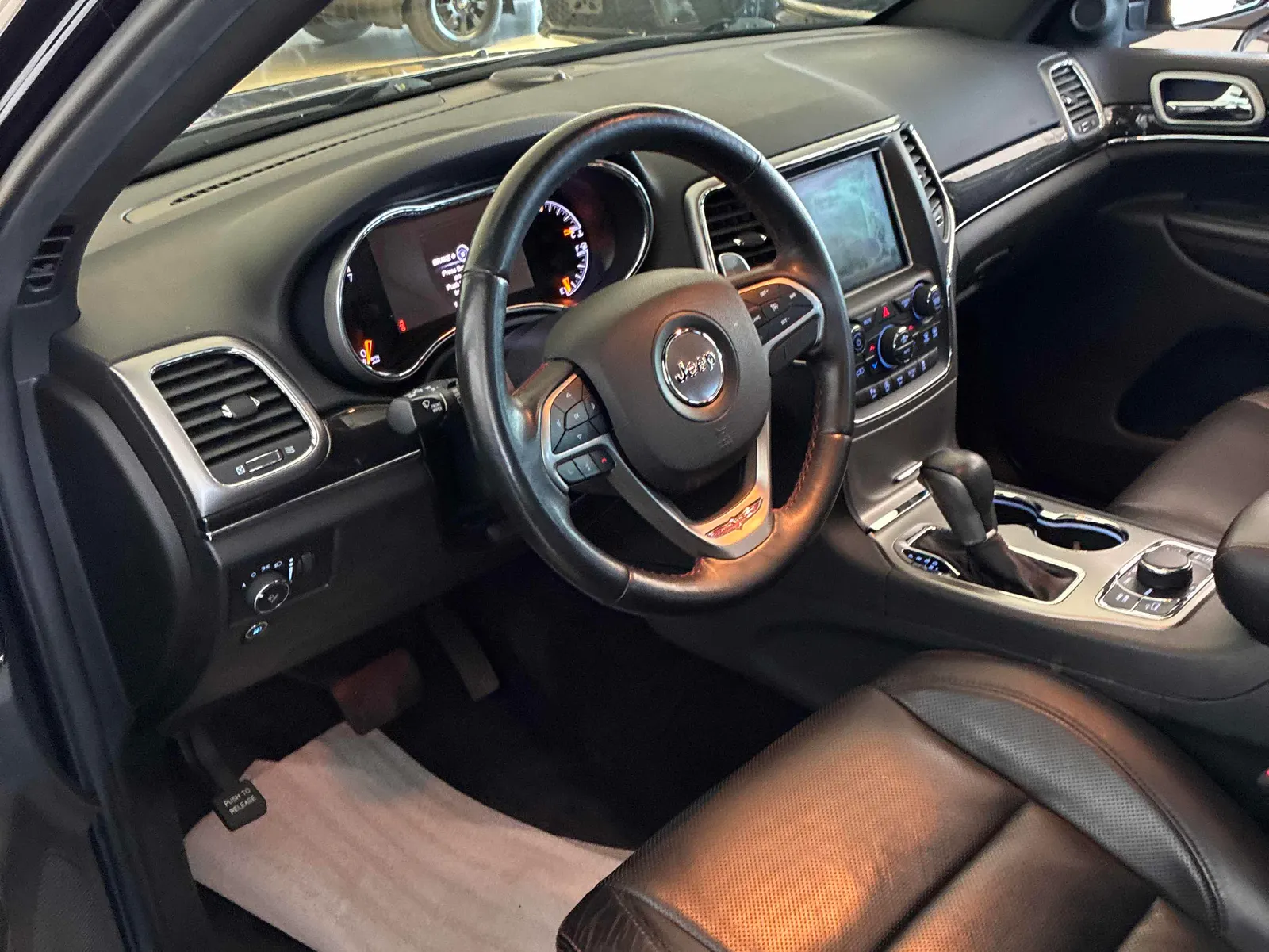 Interior driver side